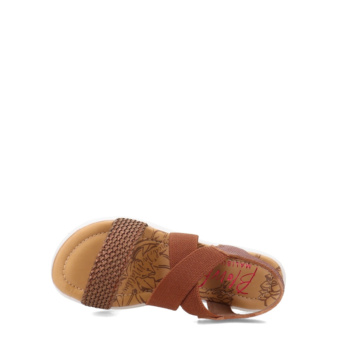 Peltz Shoes Girl's Blowfish Malibu Kids Brixy Sandal - Little Kid & Big Kid SCOTCH BF-9315K 405