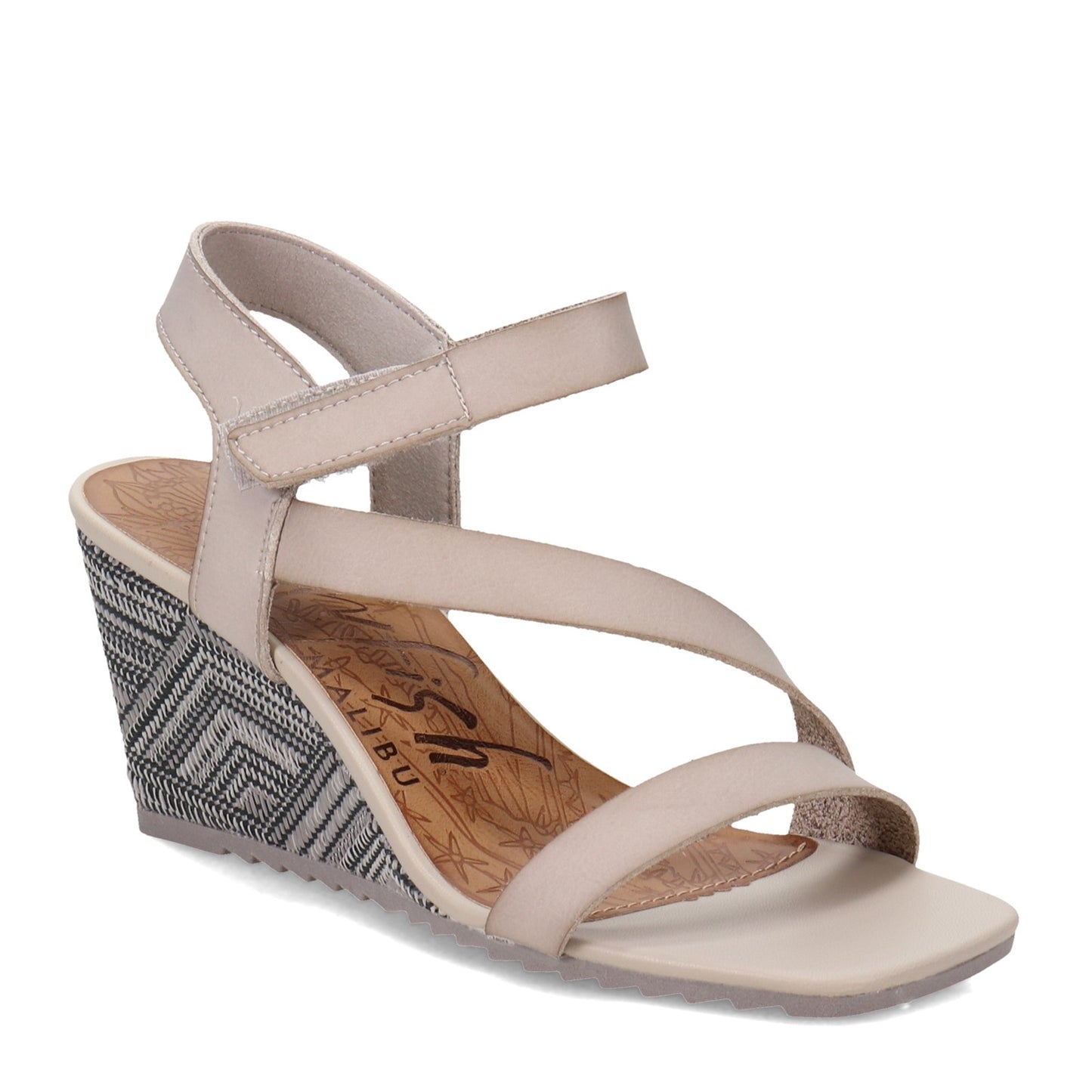 Peltz Shoes Women's Blowfish Malibu Orchid Sandal ZINC BF-9328-088