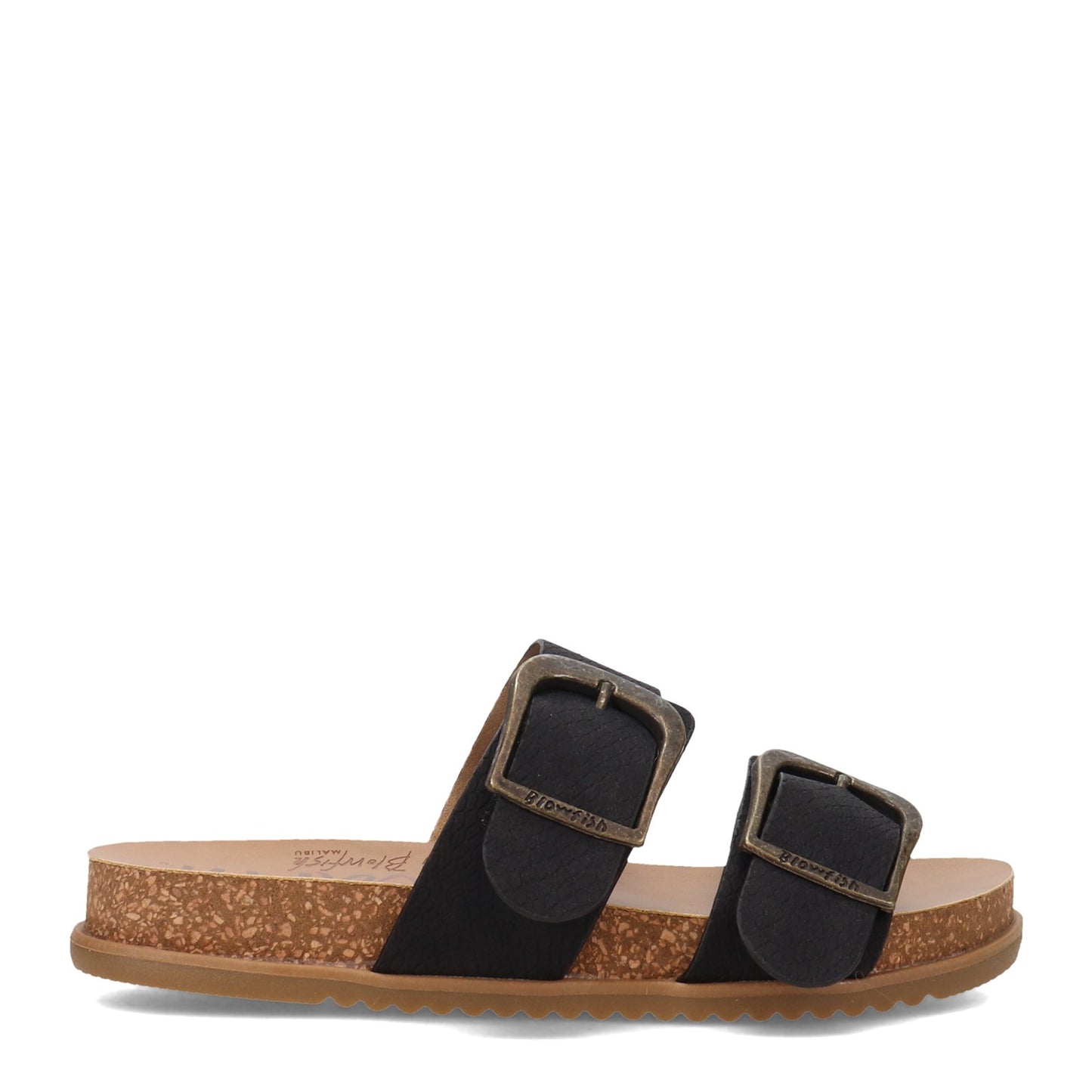 Peltz Shoes Women's 4Earth by Blowfish Malibu Fae Sandal BLACK BF-9330E-985