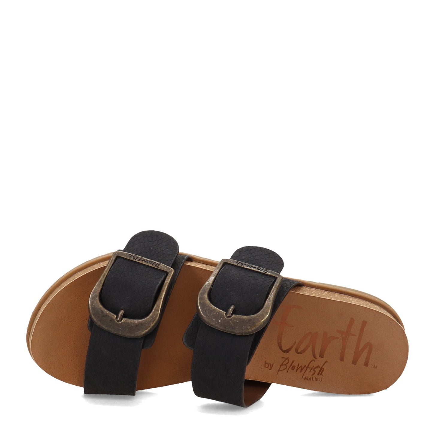Peltz Shoes Women's 4Earth by Blowfish Malibu Fae Sandal BLACK BF-9330E-985