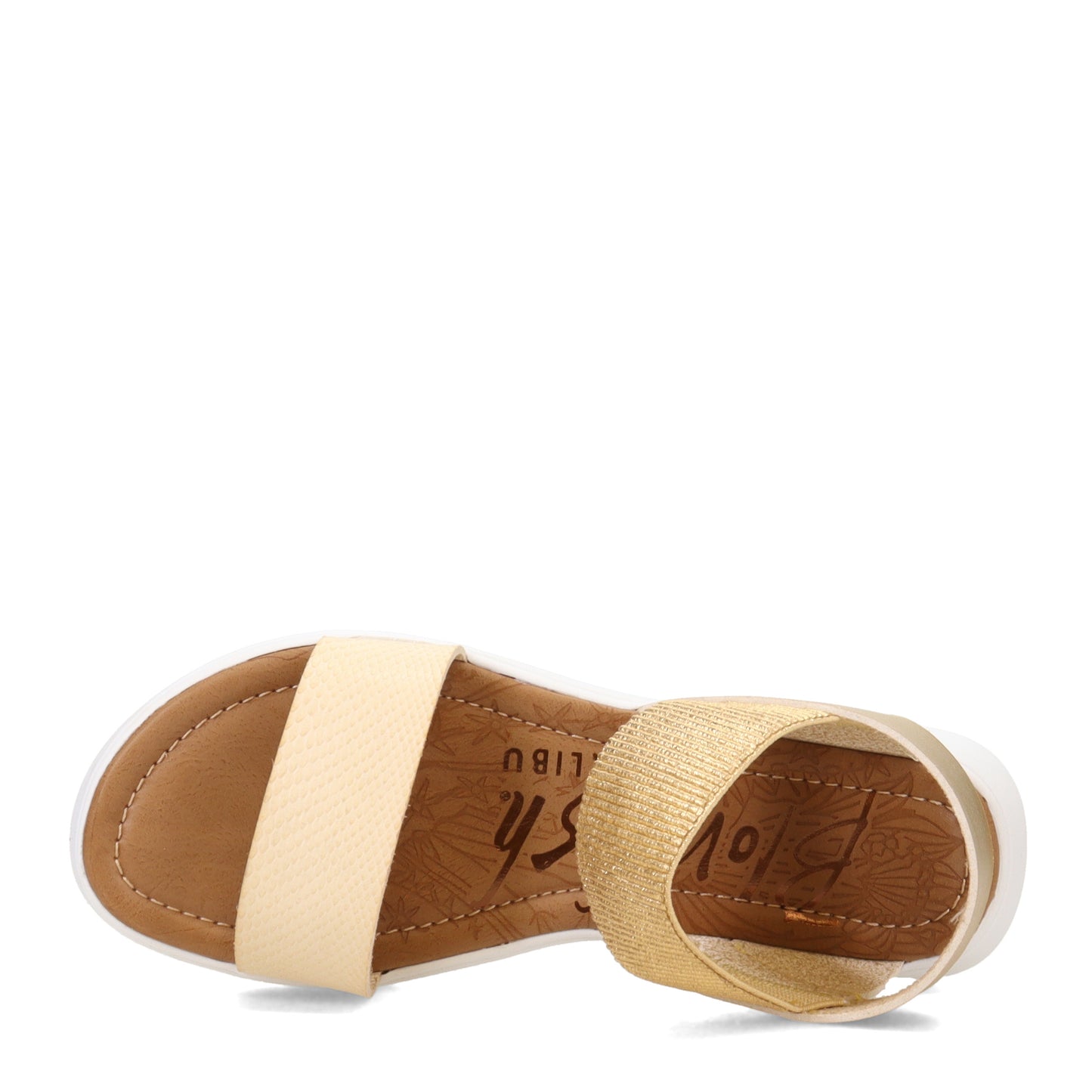 Peltz Shoes Women's Blowfish Malibu Tia Sandal CLOUD BF-9416-889