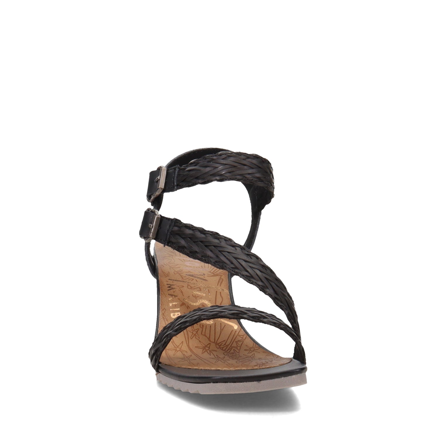 Peltz Shoes Women's Blowfish Malibu Oksana Sandal BLACK BF-9418-024