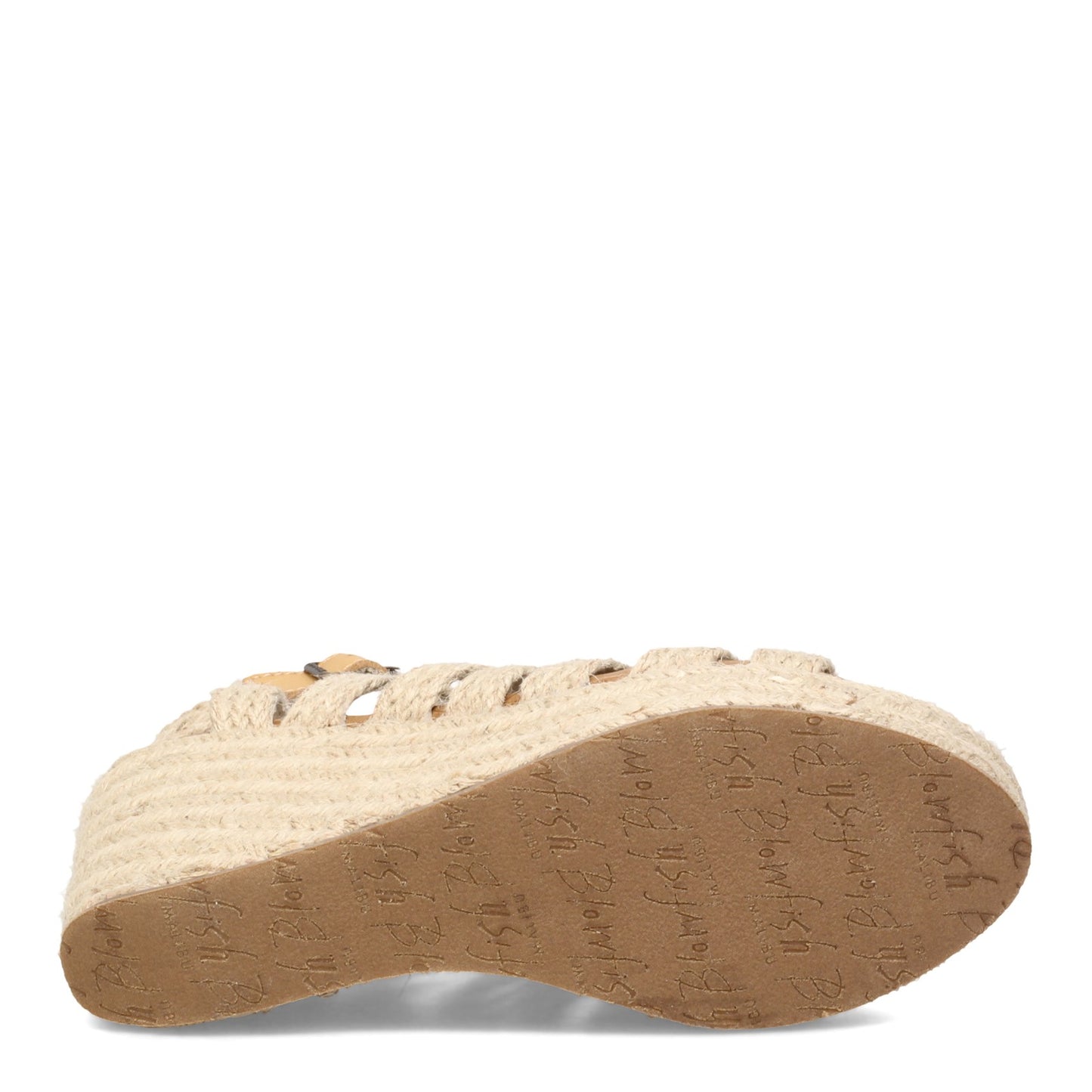Peltz Shoes Women's Blowfish Malibu Pazazz Rope Sandal NATURAL BF-9466R-932