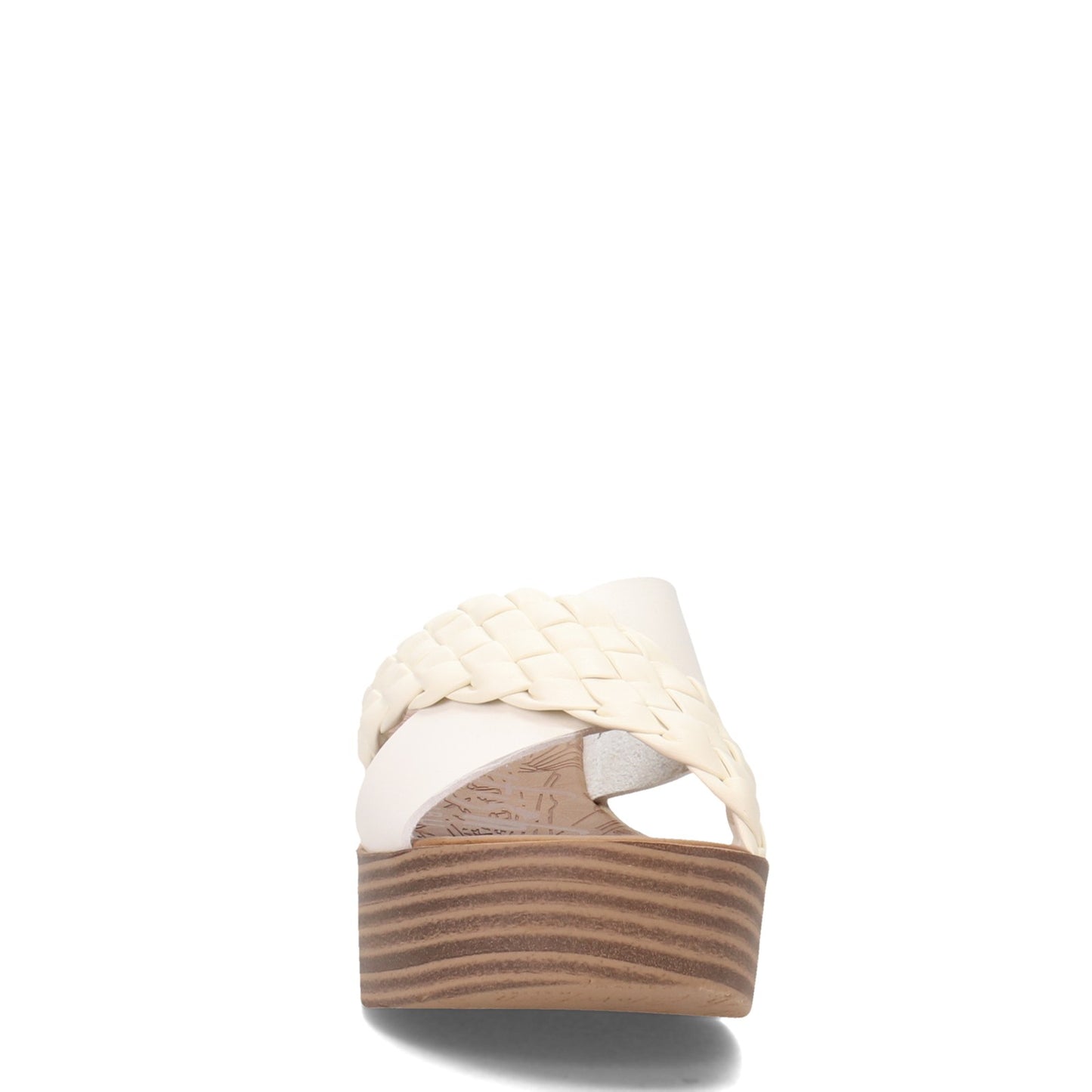 Peltz Shoes Women's Blowfish Malibu Luster Sandal WHITE BF-9537-316