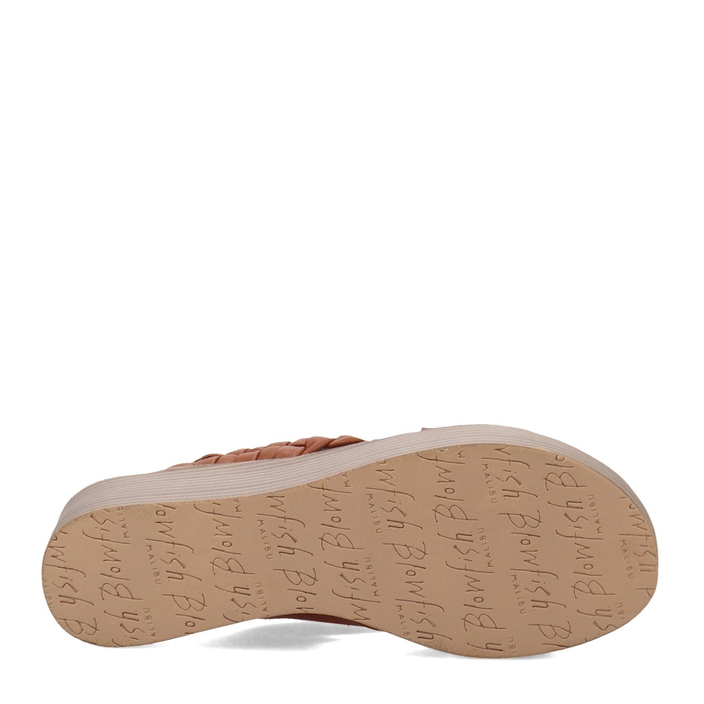 Peltz Shoes Women's Blowfish Malibu Luster Sandal BROWN BF-9537-376