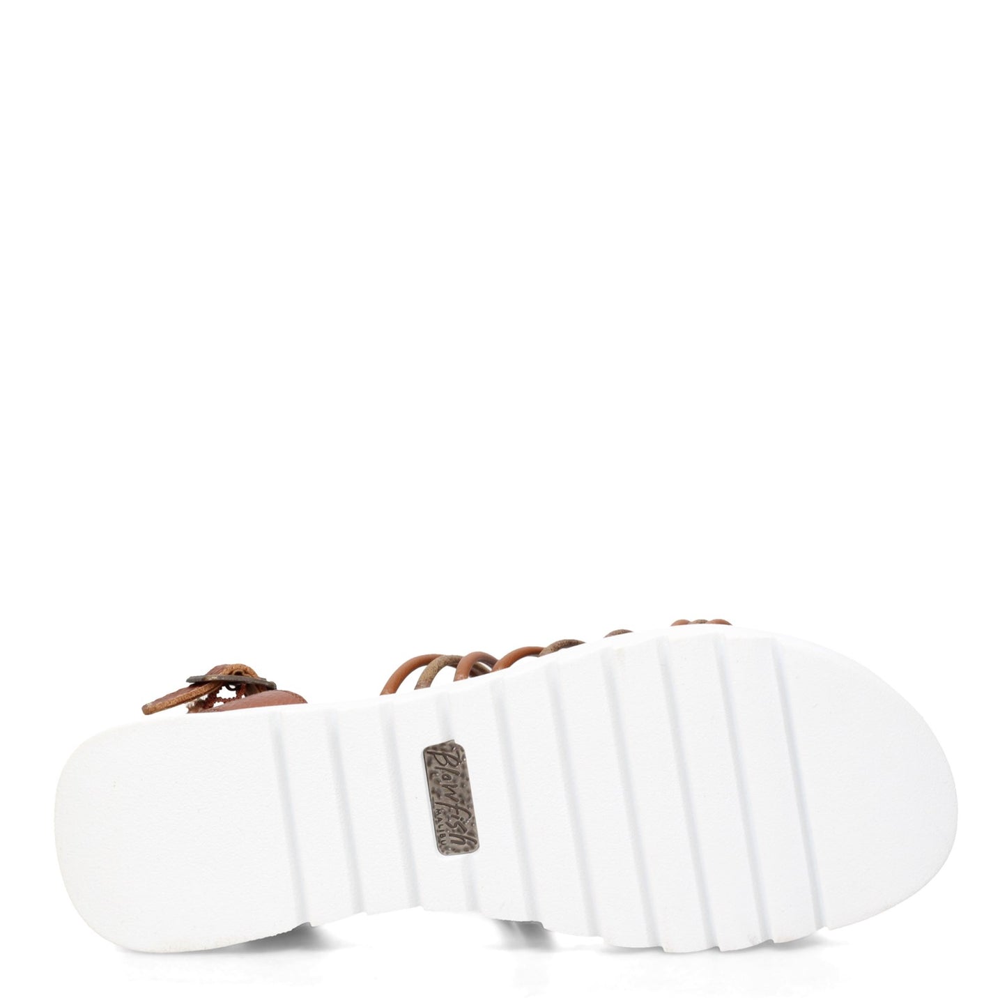 Peltz Shoes Women's Blowfish Malibu Triten Sandal SCOTCH BF-9538-162