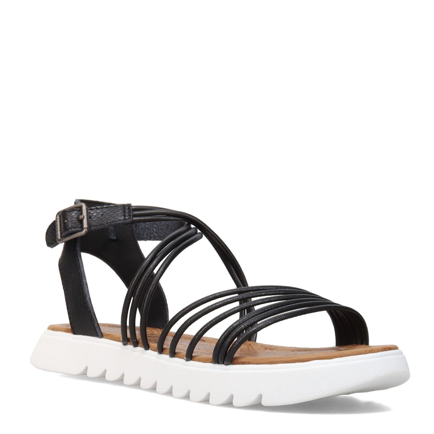 Peltz Shoes Women's Blowfish Malibu Triten Sandal BLACK BF-9538-163