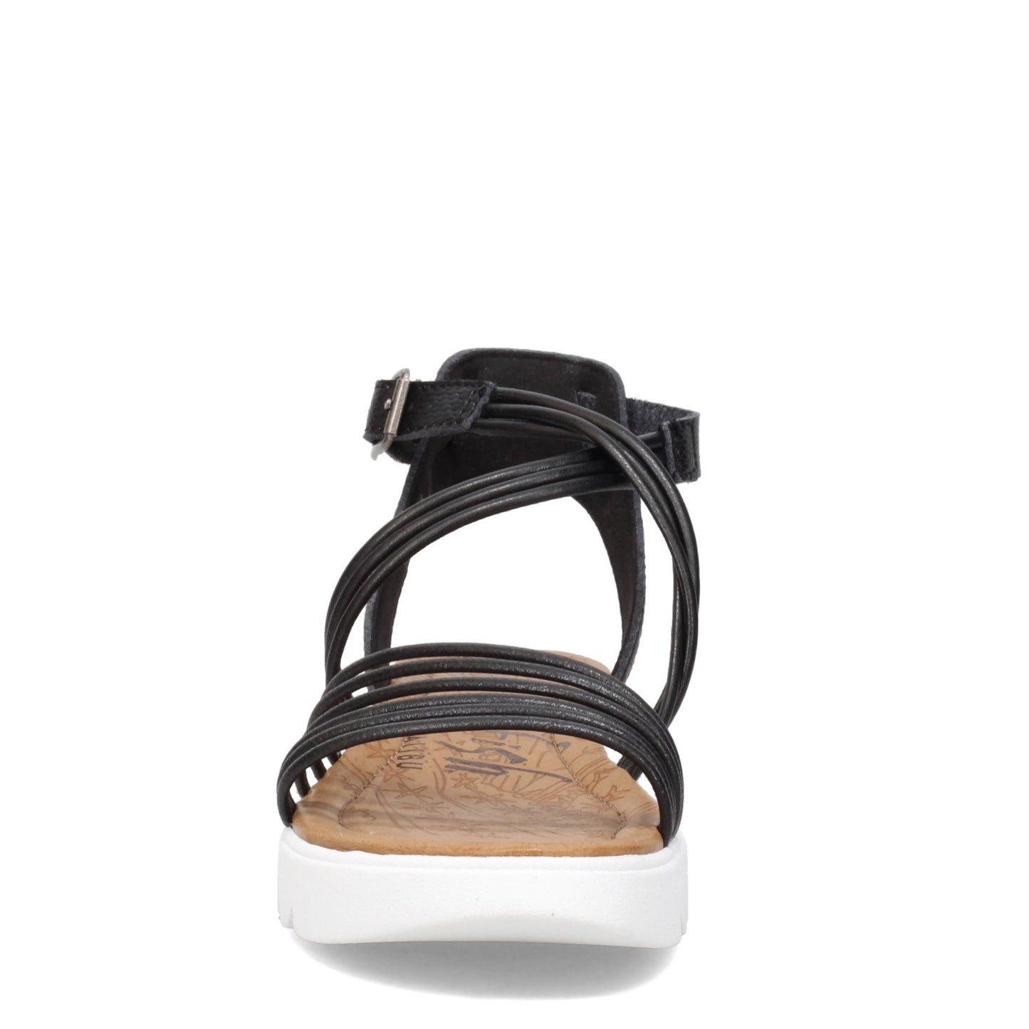 Peltz Shoes Women's Blowfish Malibu Triten Sandal BLACK BF-9538-163