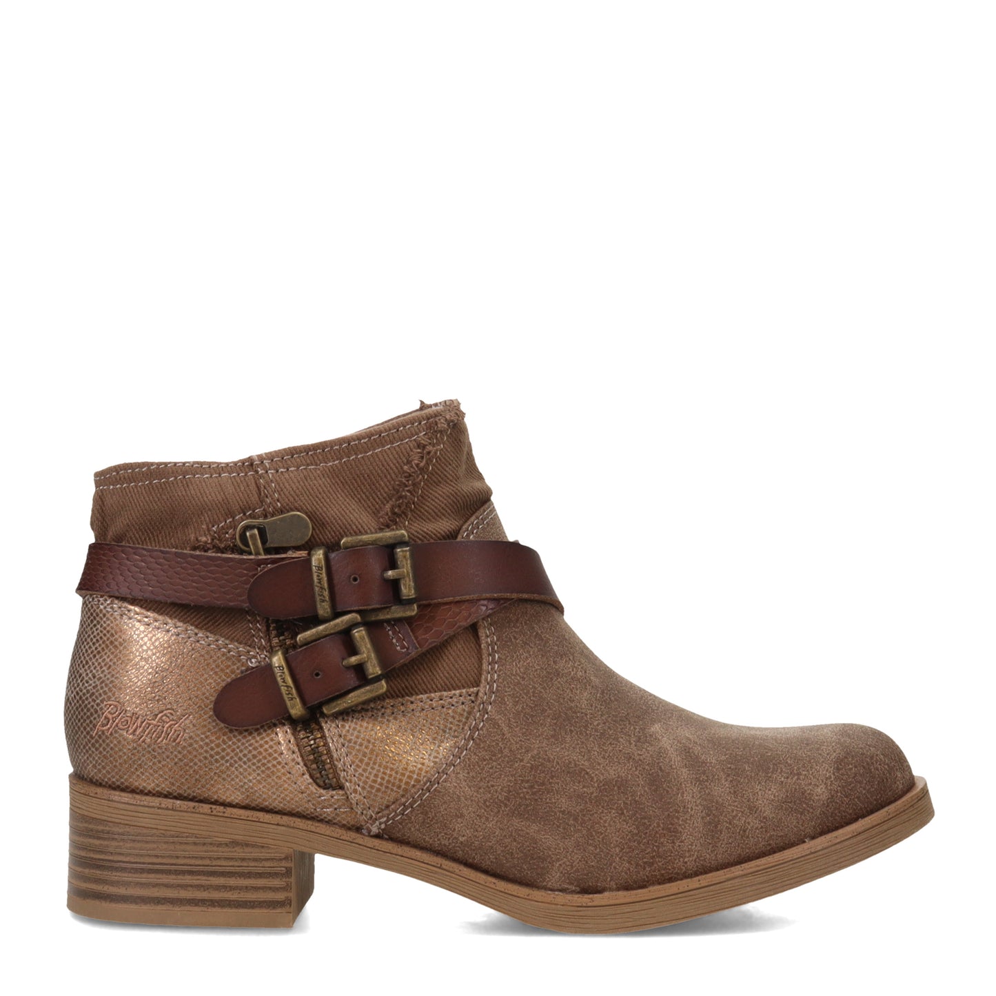 Peltz Shoes Women's Blowfish Malibu Vanya Boot TAUPE BF-9584-649