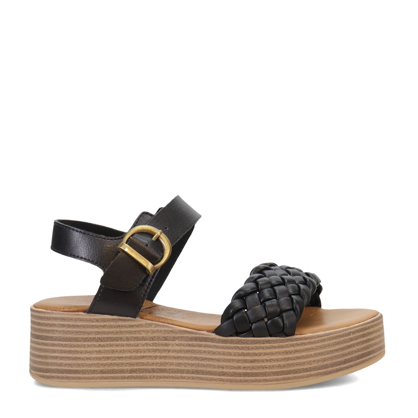 Peltz Shoes Women's Blowfish Malibu Lapaz Sandal BLACK BF-9990-120