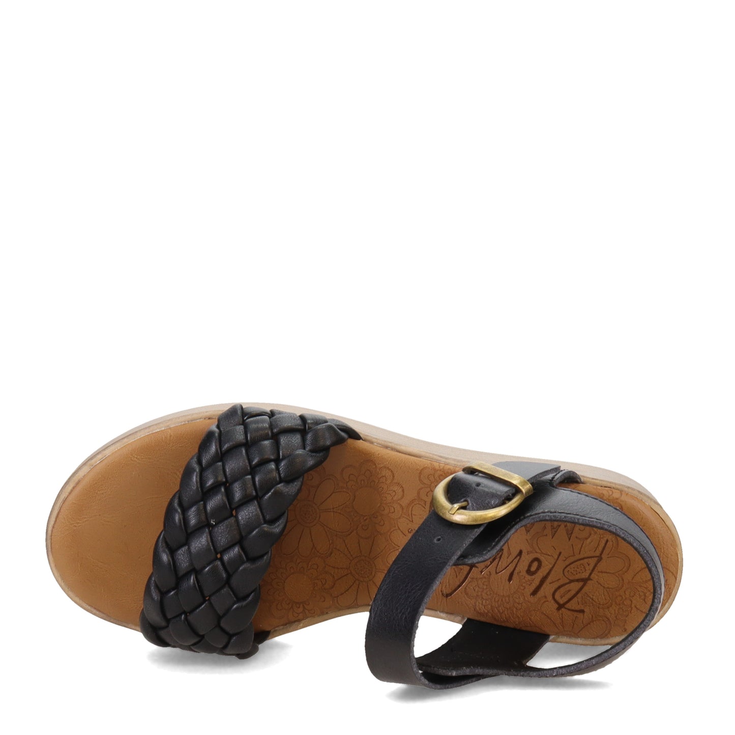 Peltz Shoes Women's Blowfish Malibu Lapaz Sandal BLACK BF-9990-120