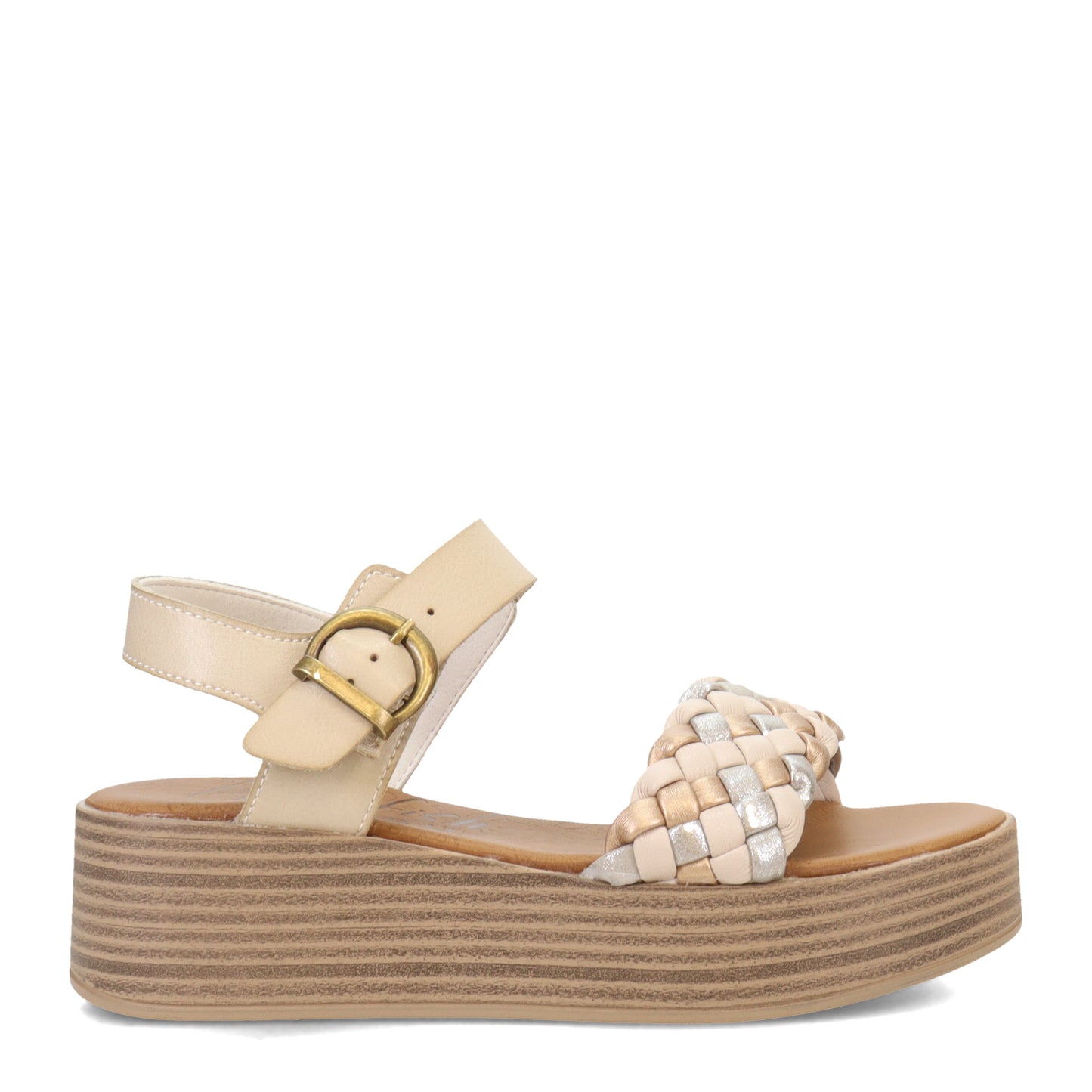 Peltz Shoes Women's Blowfish Malibu Lapaz Sandal WHITE BF-9990-404