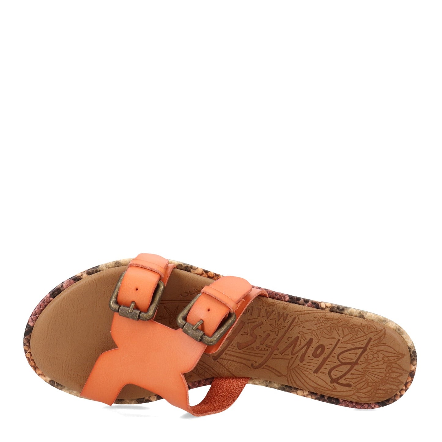 Peltz Shoes Women's Blowfish Malibu Rori Sandal PAPAYA BF9267-099