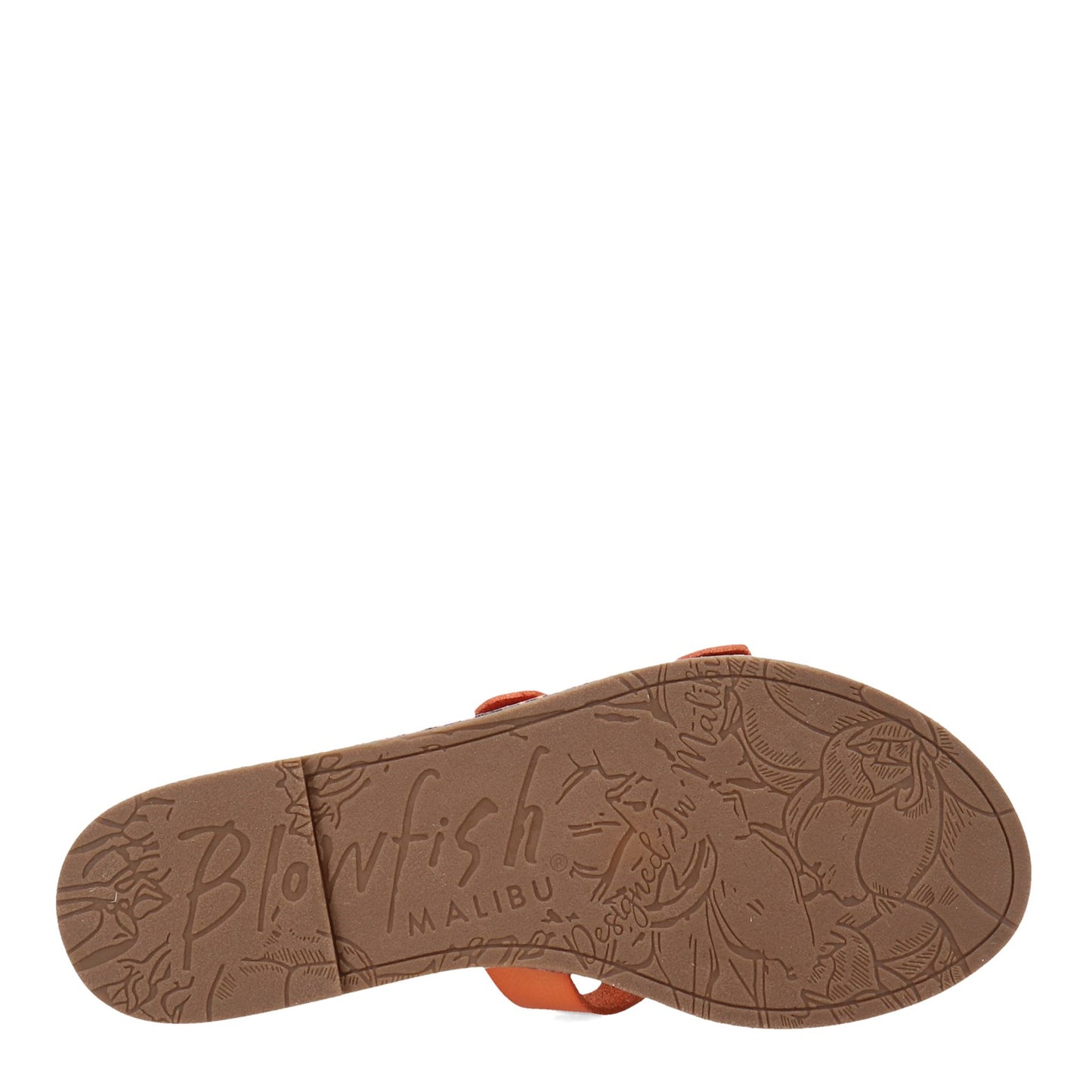 Peltz Shoes Women's Blowfish Malibu Rori Sandal PAPAYA BF9267-099