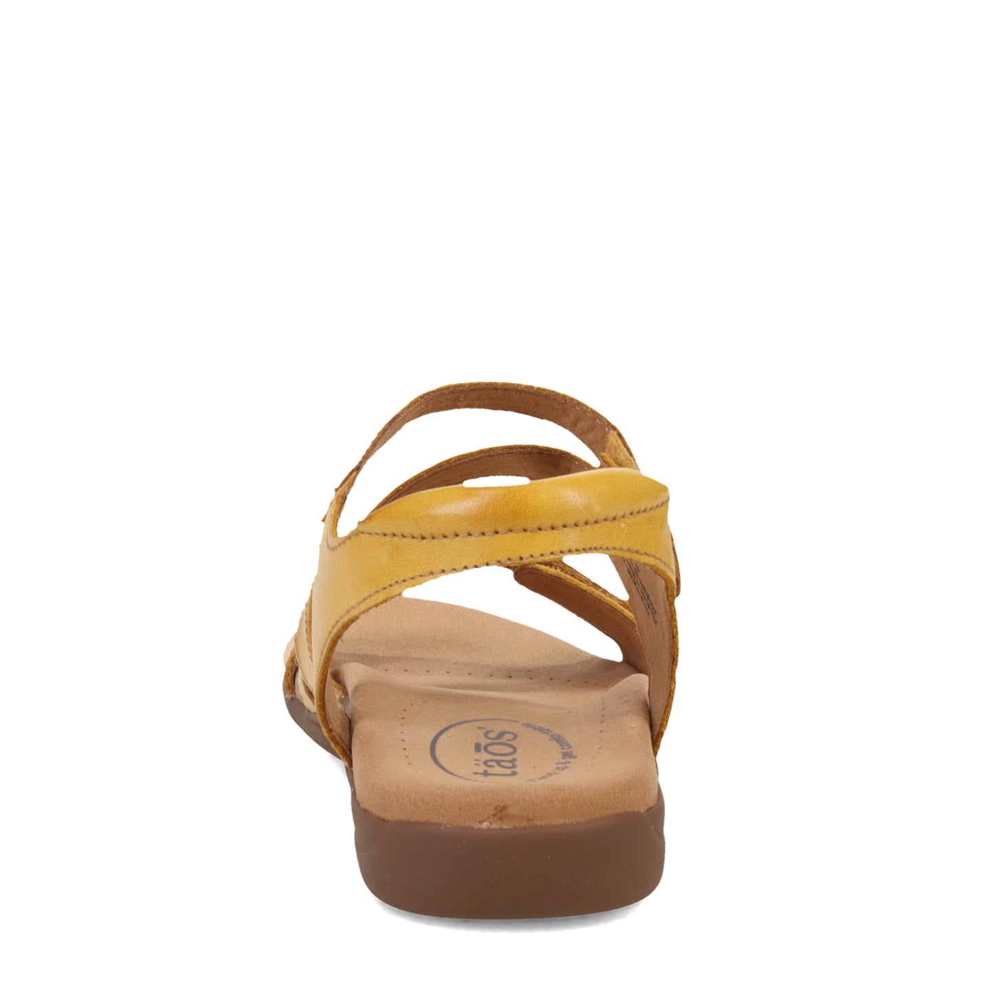 Peltz Shoes Women's Taos Big Time Sandal Yellow BGT-14132-YLW