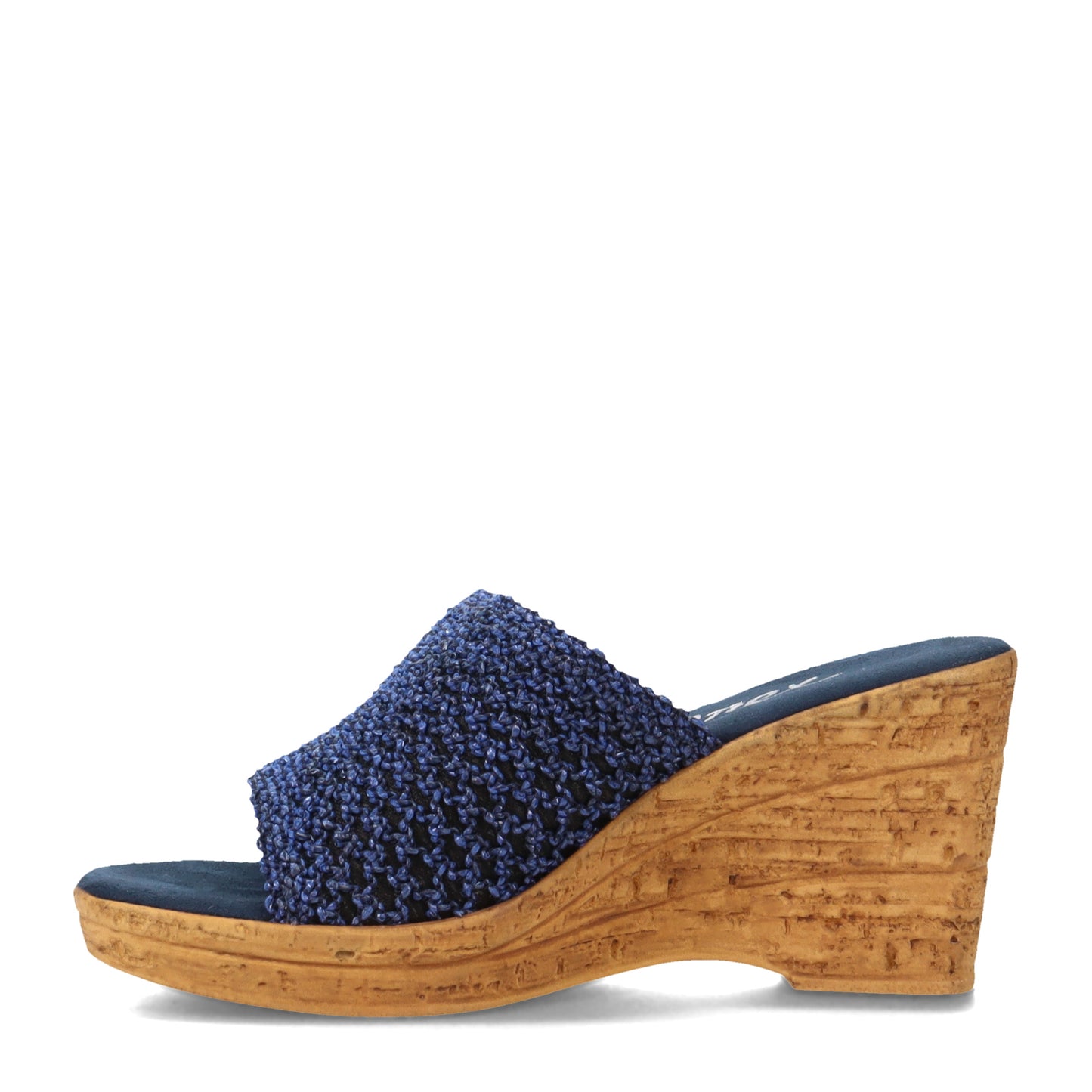 Peltz Shoes Women's Onex Bianca 2 Sandal NAVY BIANCA2-NVS
