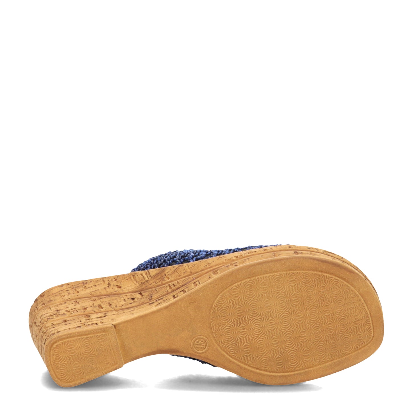 Peltz Shoes Women's Onex Bianca 2 Sandal NAVY BIANCA2-NVS