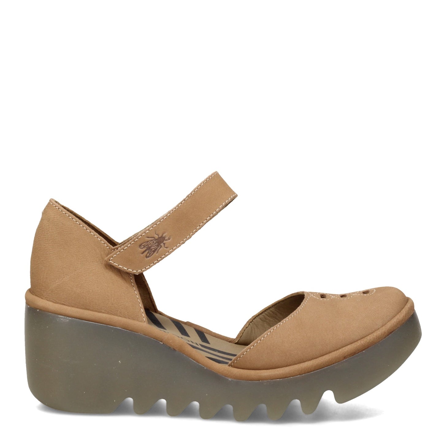 Peltz Shoes Women's Fly London Biso Mary Jane SAND BISO-004