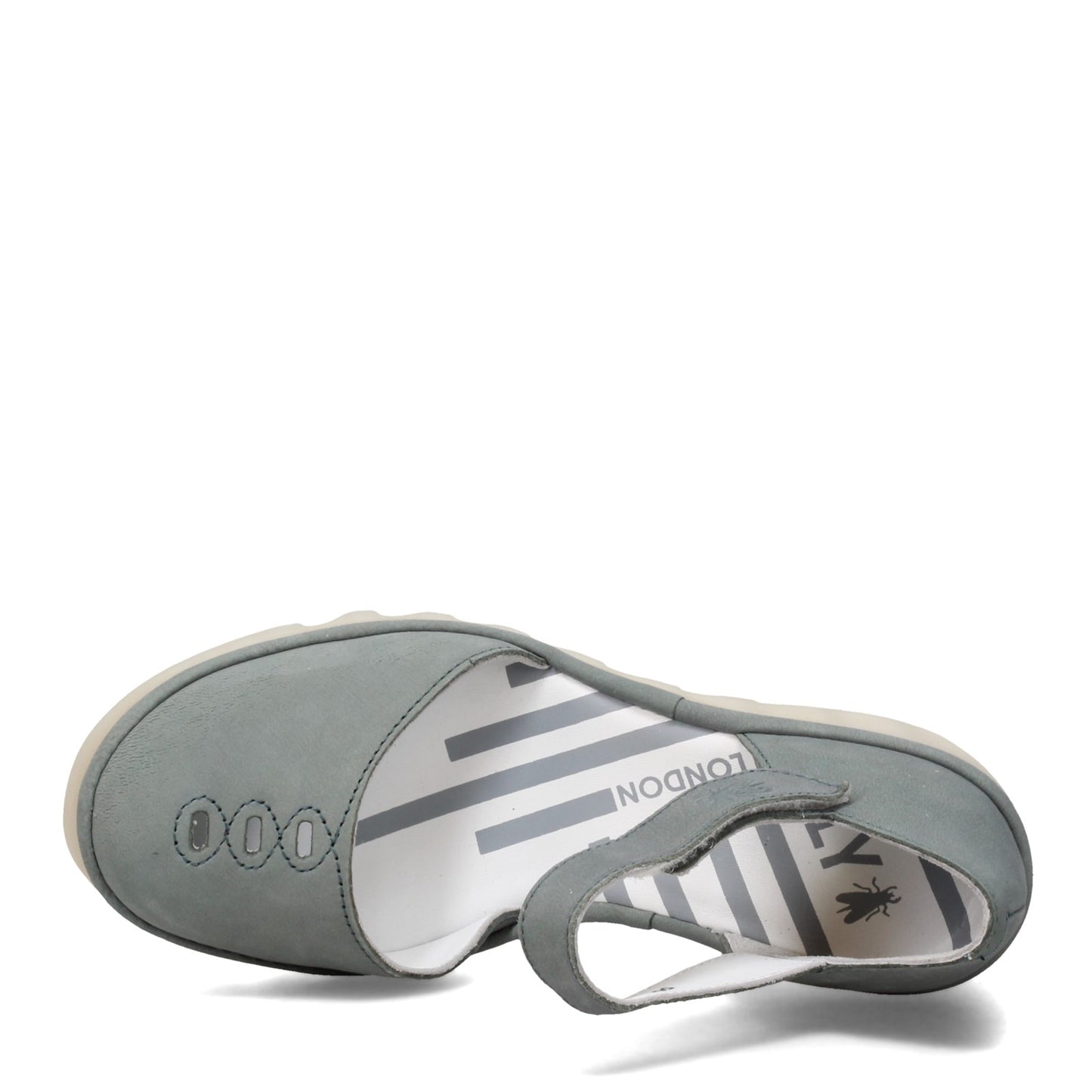 Peltz Shoes Women's Fly London Biso Mary Jane BLUE LIGHT BISO-008