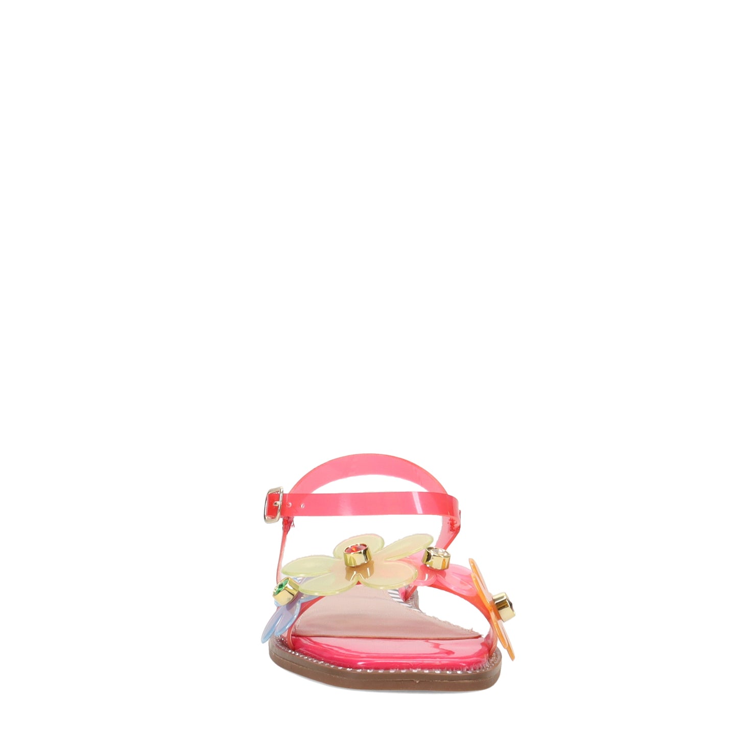Peltz Shoes Girl's Betsey Johnson Alvin Sandal - Little Kid & Big Kid FUSCHIA MULTI BK-ALVIN