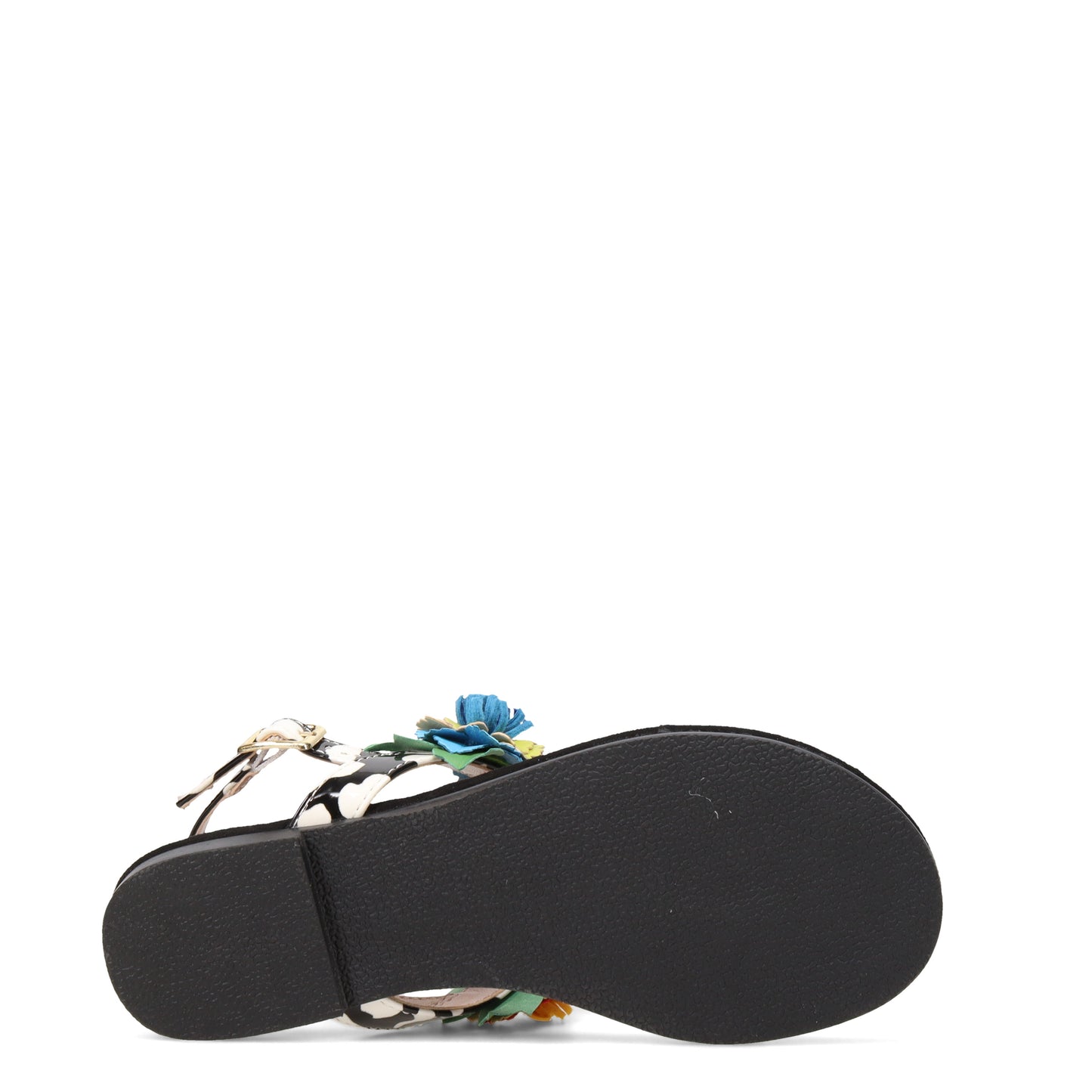 Peltz Shoes Girl's Betsey Johnson Angie Sandal - Little Kid & Big Kid BLACK MULTI BK-ANGIE