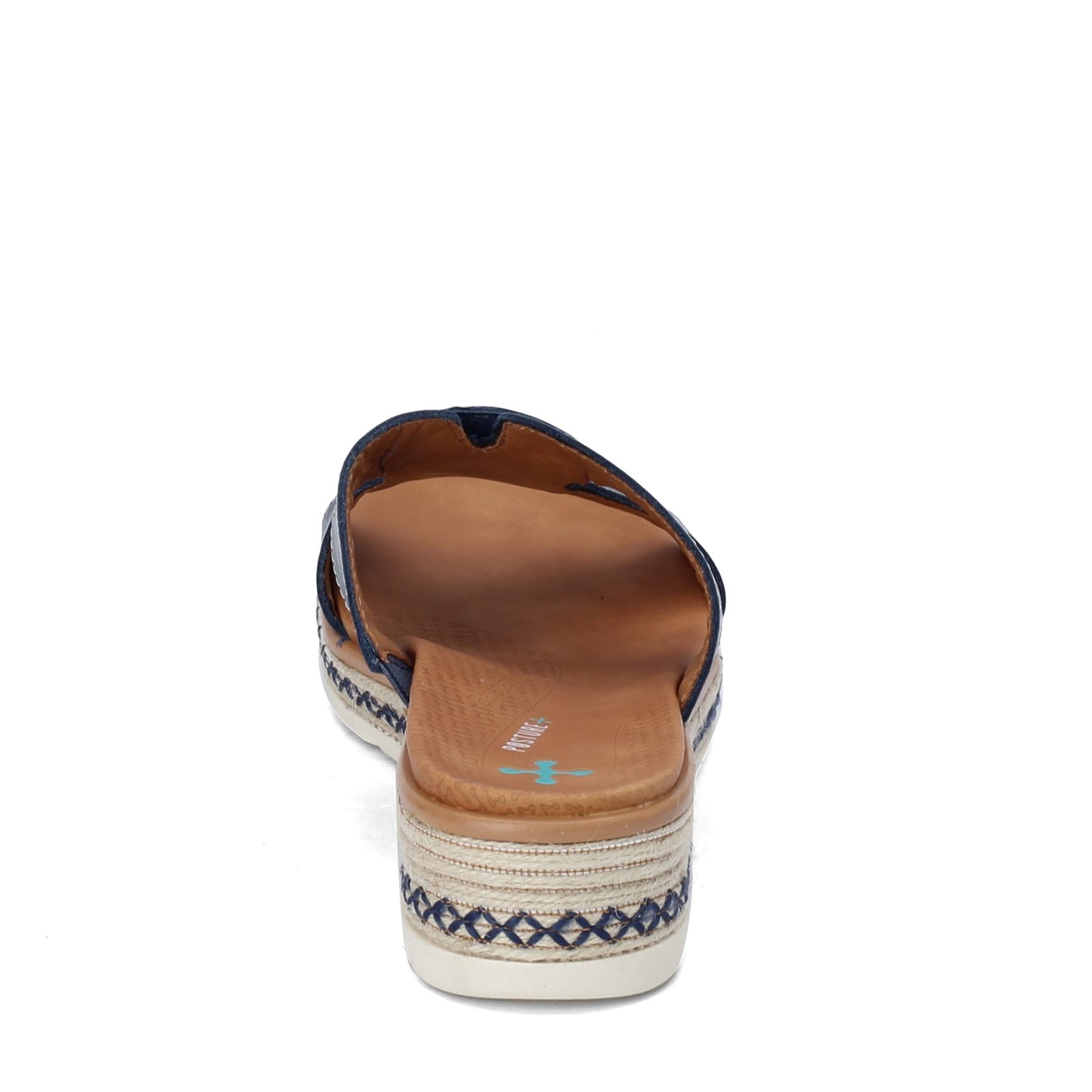 Peltz Shoes Women's SAS Bliss Slip-On Wedge NAVY BLISS NAVY