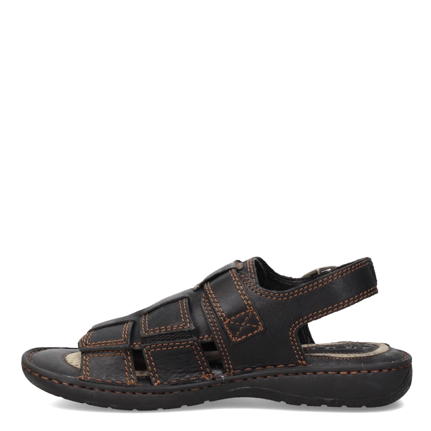 Peltz Shoes Men's Born Miguel Sandal Black BM0007103