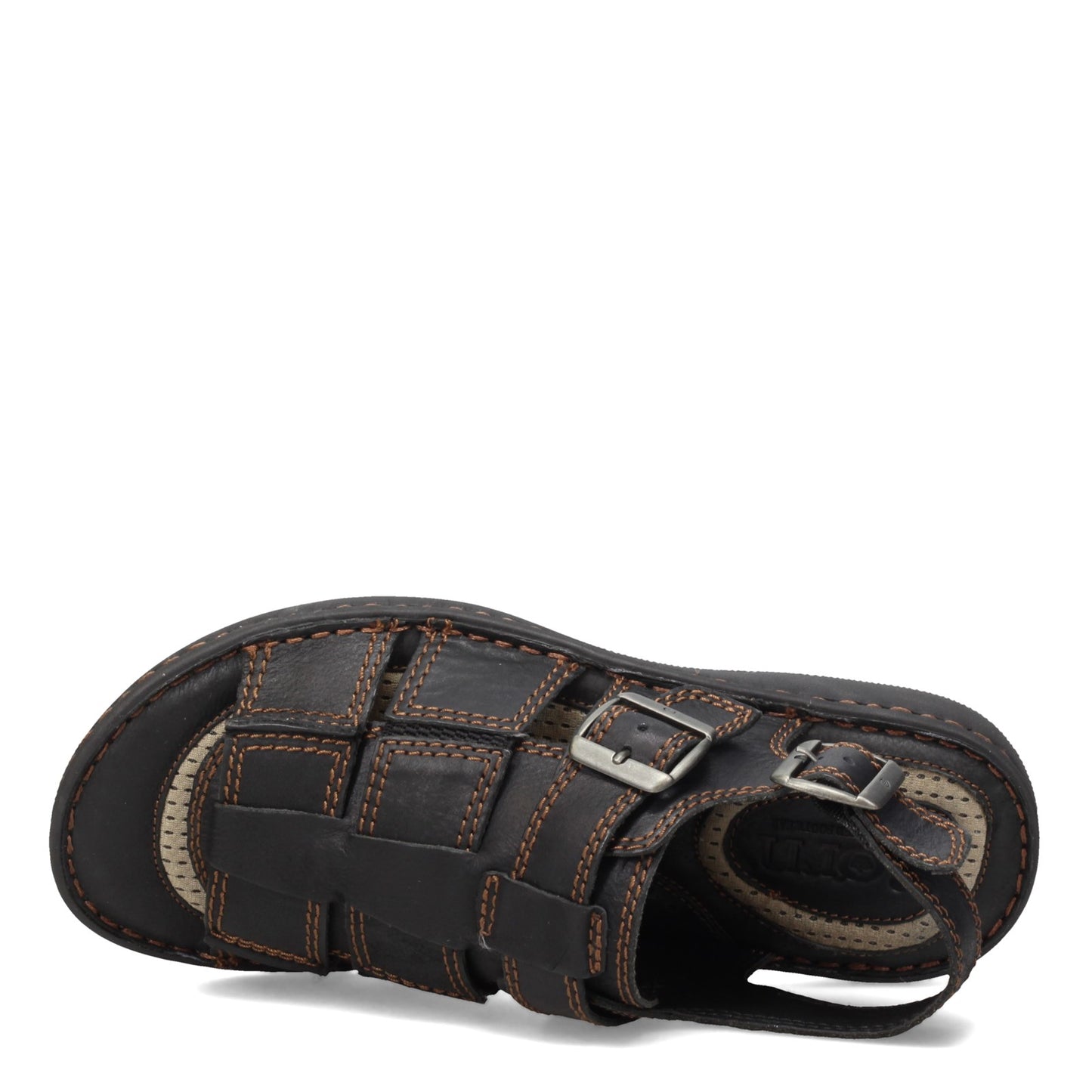 Peltz Shoes Men's Born Miguel Sandal Black BM0007103