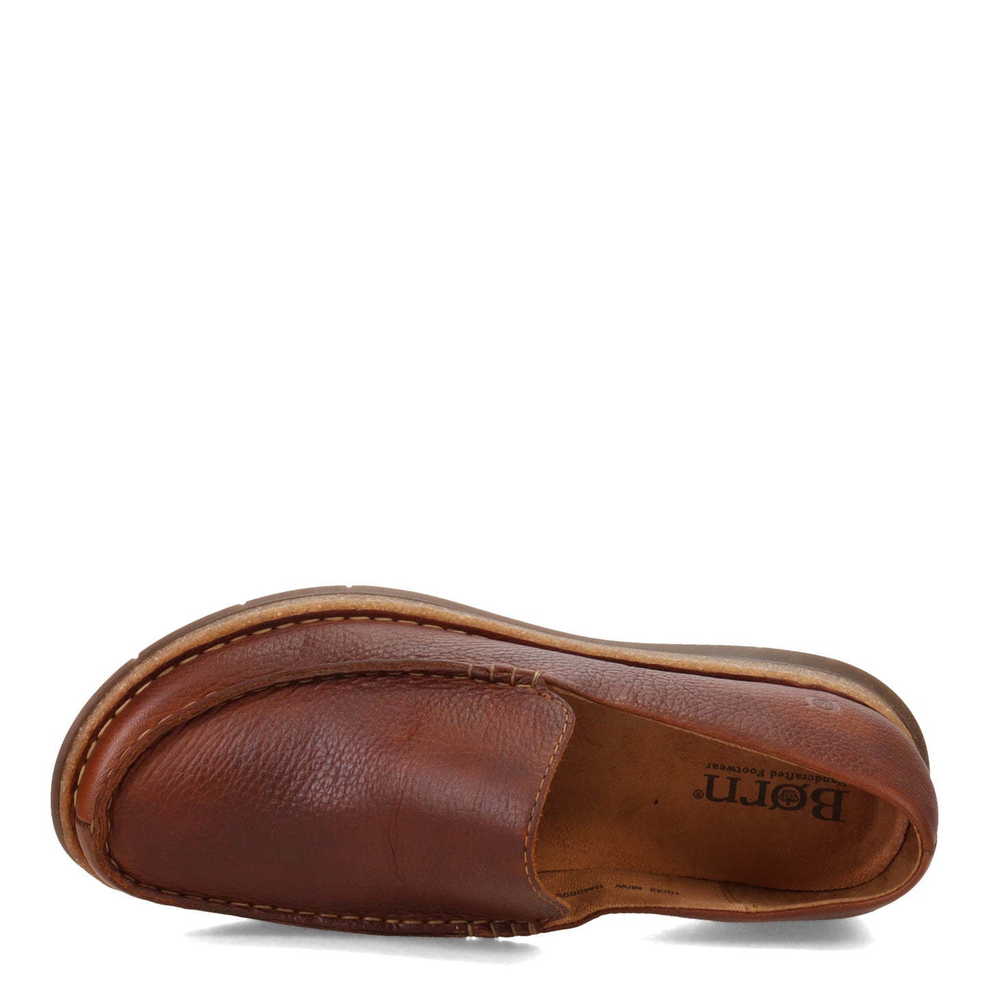 Peltz Shoes Men's Born Baylor Moc Dark Brown BM0009923