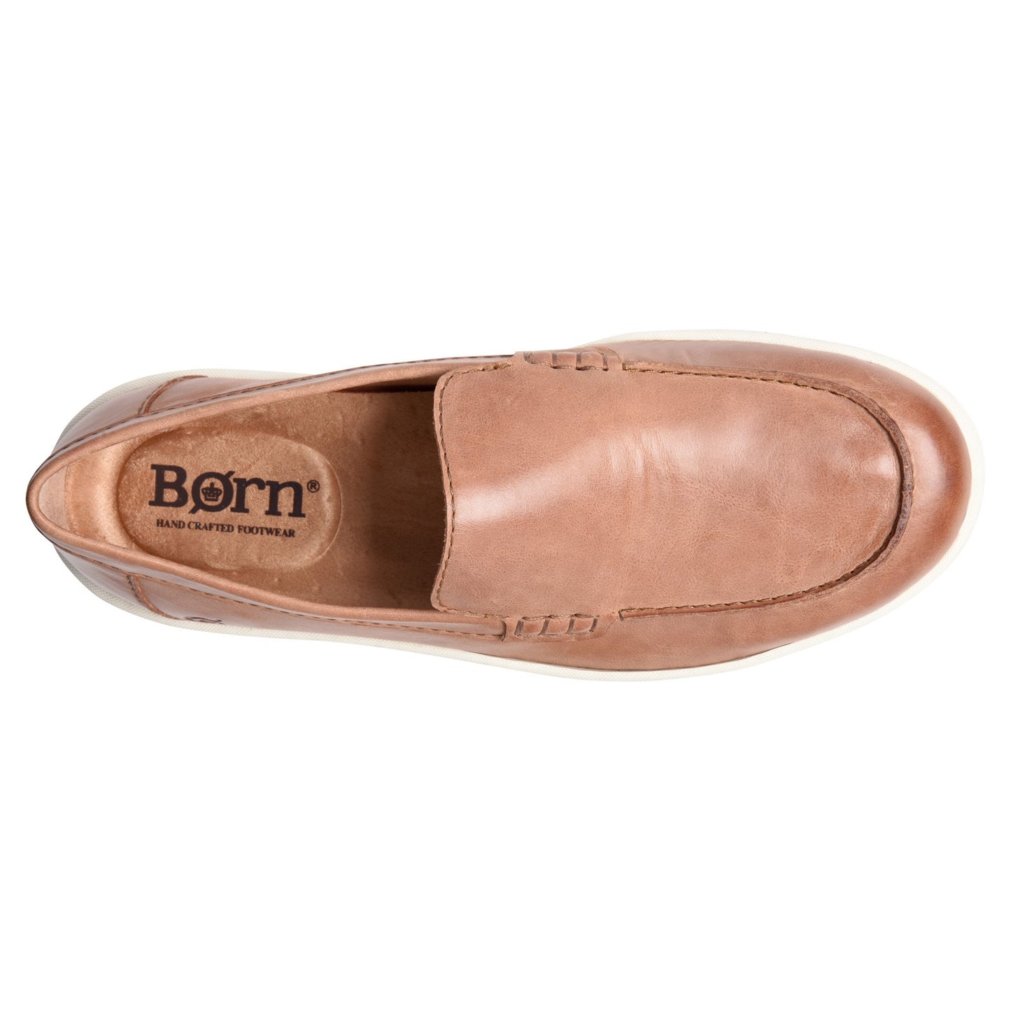 Peltz Shoes Men's Born Axel Slip-On Brown BM0010506