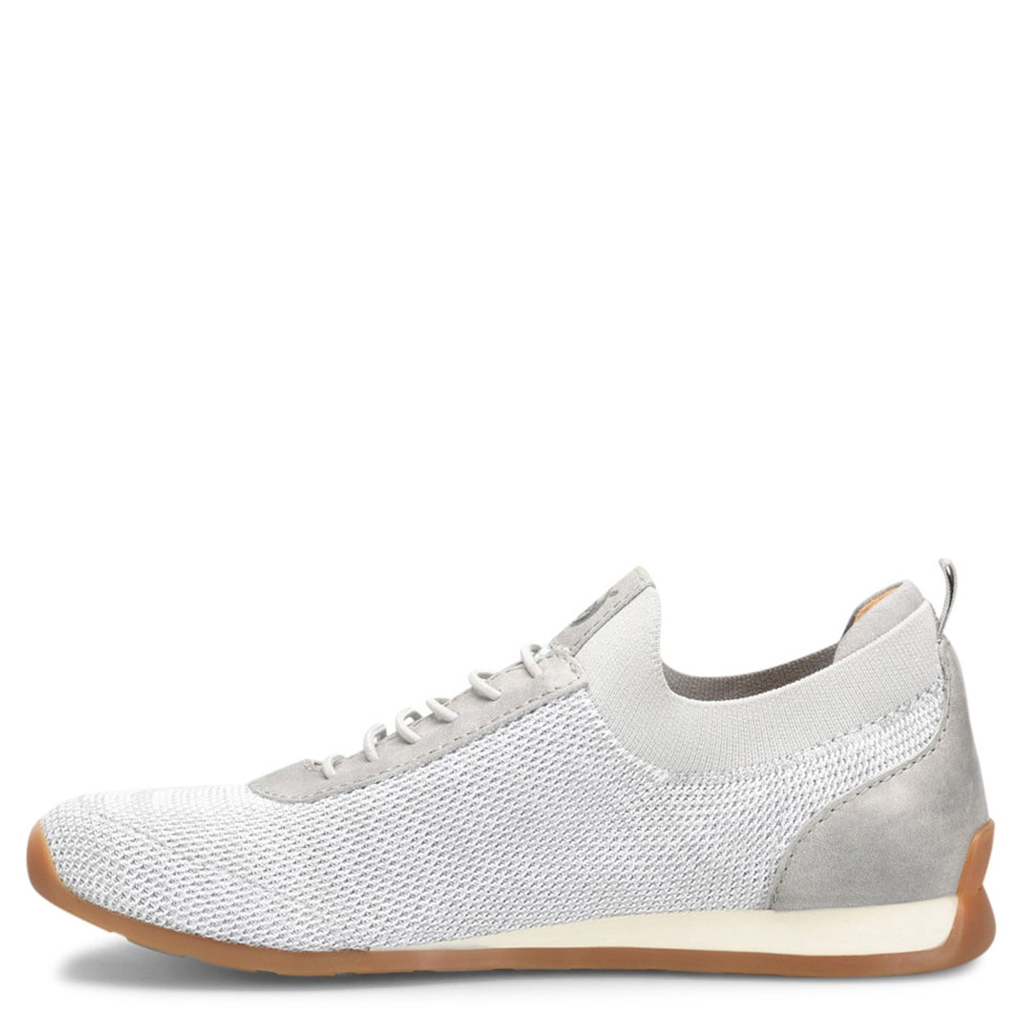 Peltz Shoes Men's Born Barrett Sneaker Grey/Grey BM0010638