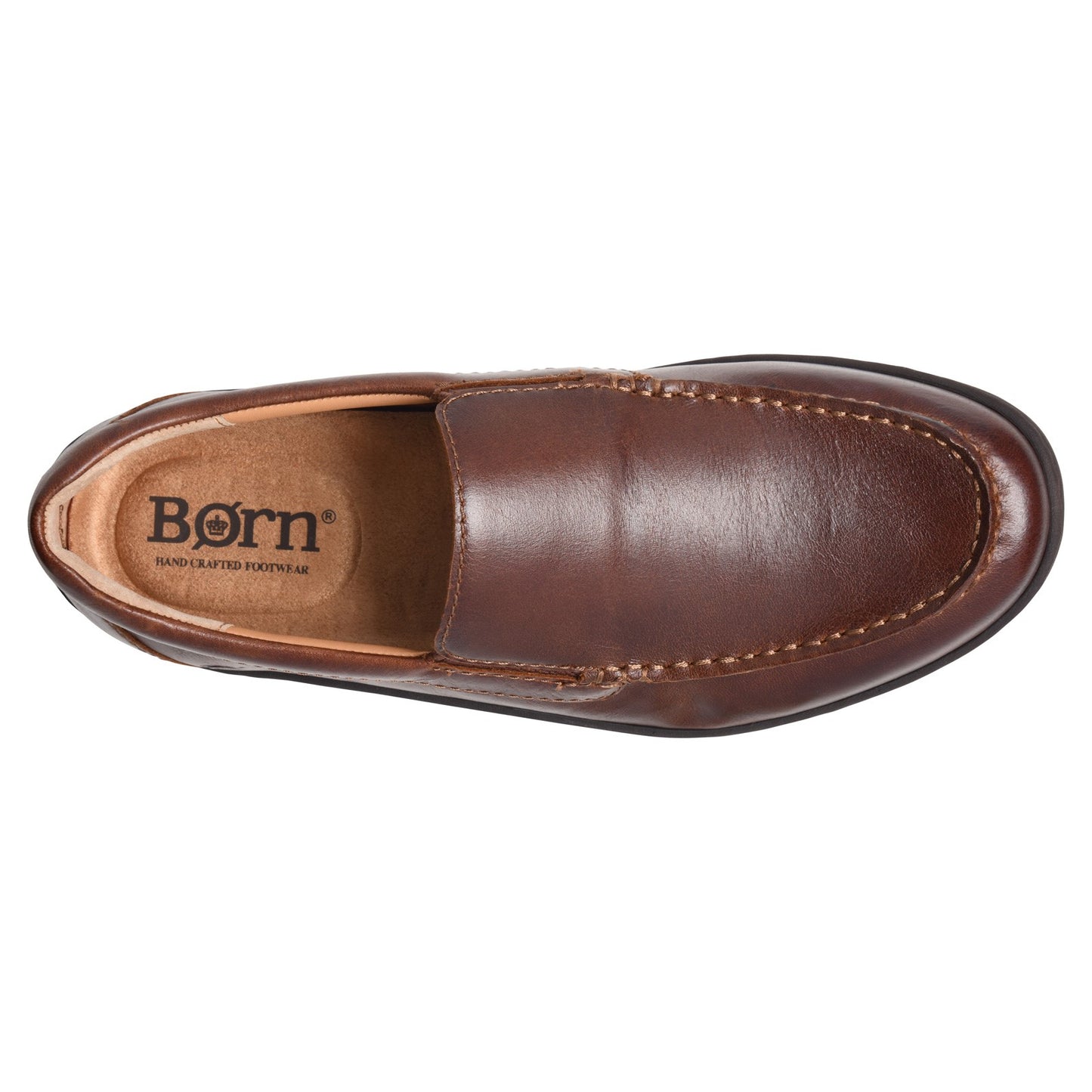 Peltz Shoes Men's Born Brompton II Loafer Tan BM0010716