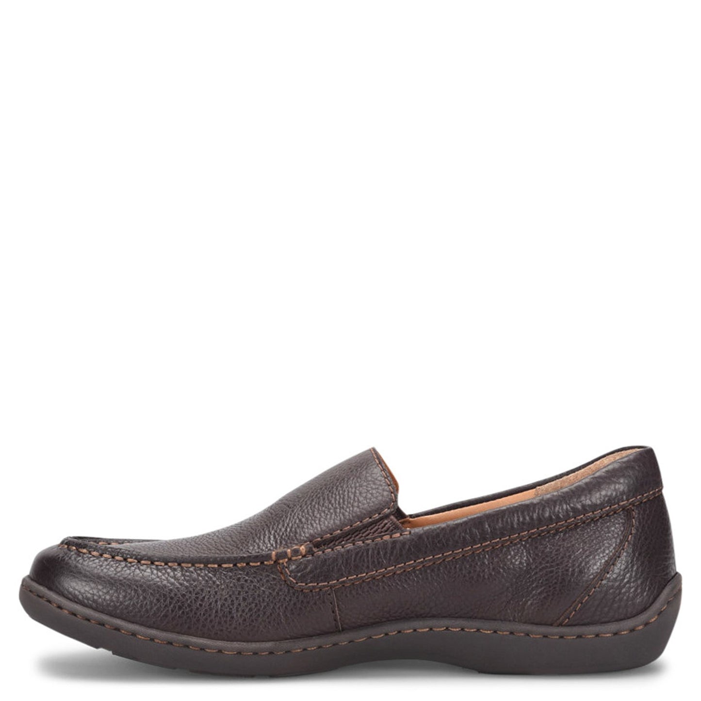 Peltz Shoes Men's Born Brompton II Loafer Dark Brown BM0010723