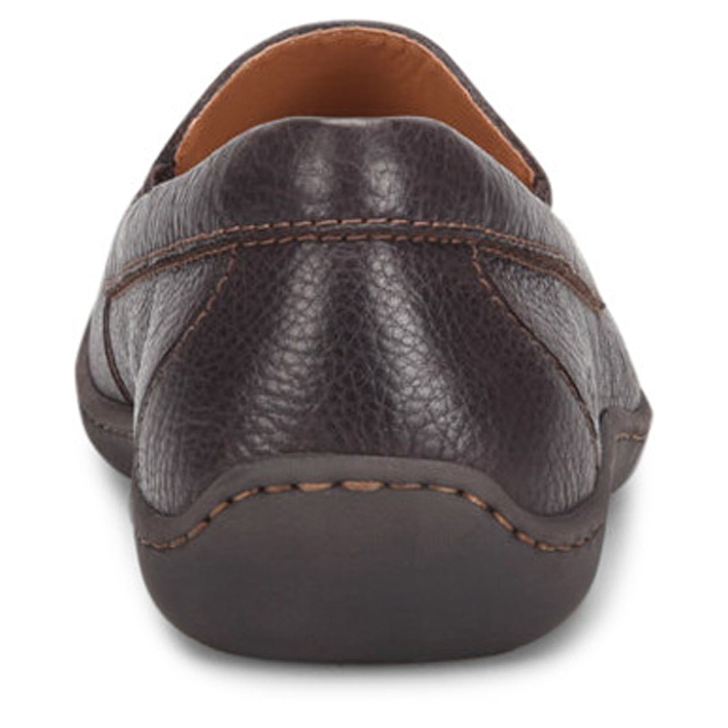 Peltz Shoes Men's Born Brompton II Loafer Dark Brown BM0010723