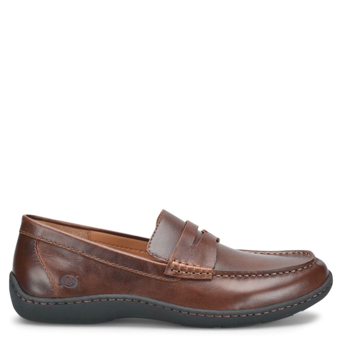 Peltz Shoes Men's Born Simon III Loafer Tan BM0010916