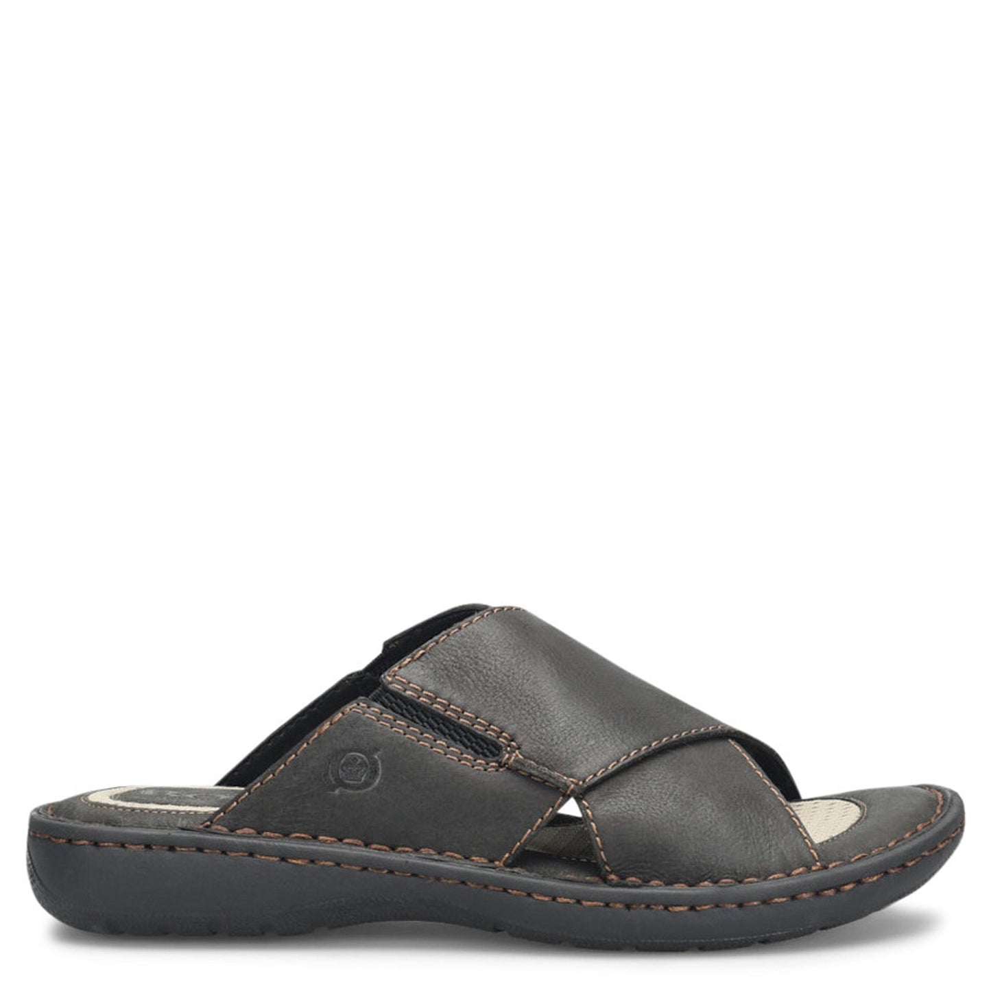 Peltz Shoes Men's Born Marco Sandal Black BM0011103