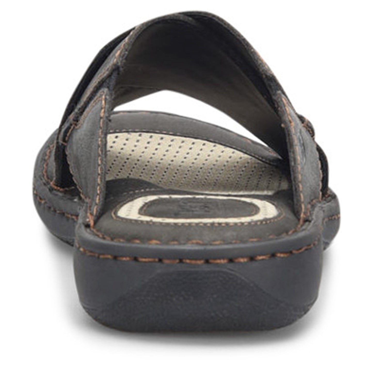 Peltz Shoes Men's Born Marco Sandal Black BM0011103