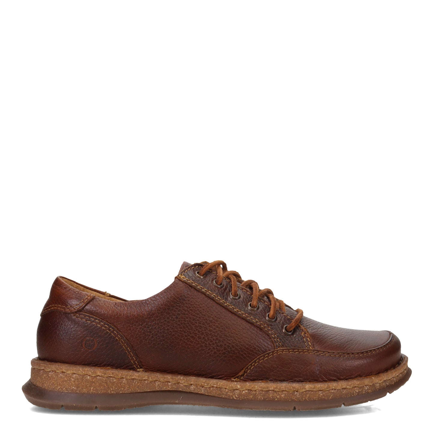 Peltz Shoes Men's Born Bronson Lace-Up Dark Brown BM0011923