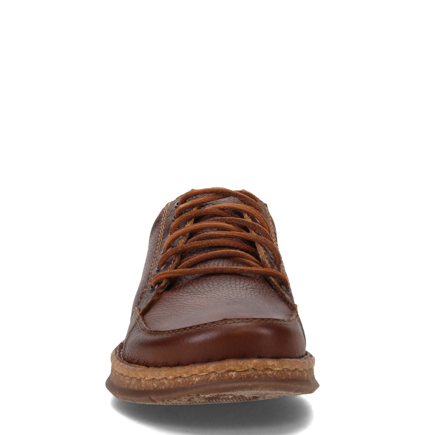 Peltz Shoes Men's Born Bronson Lace-Up Dark Brown BM0011923
