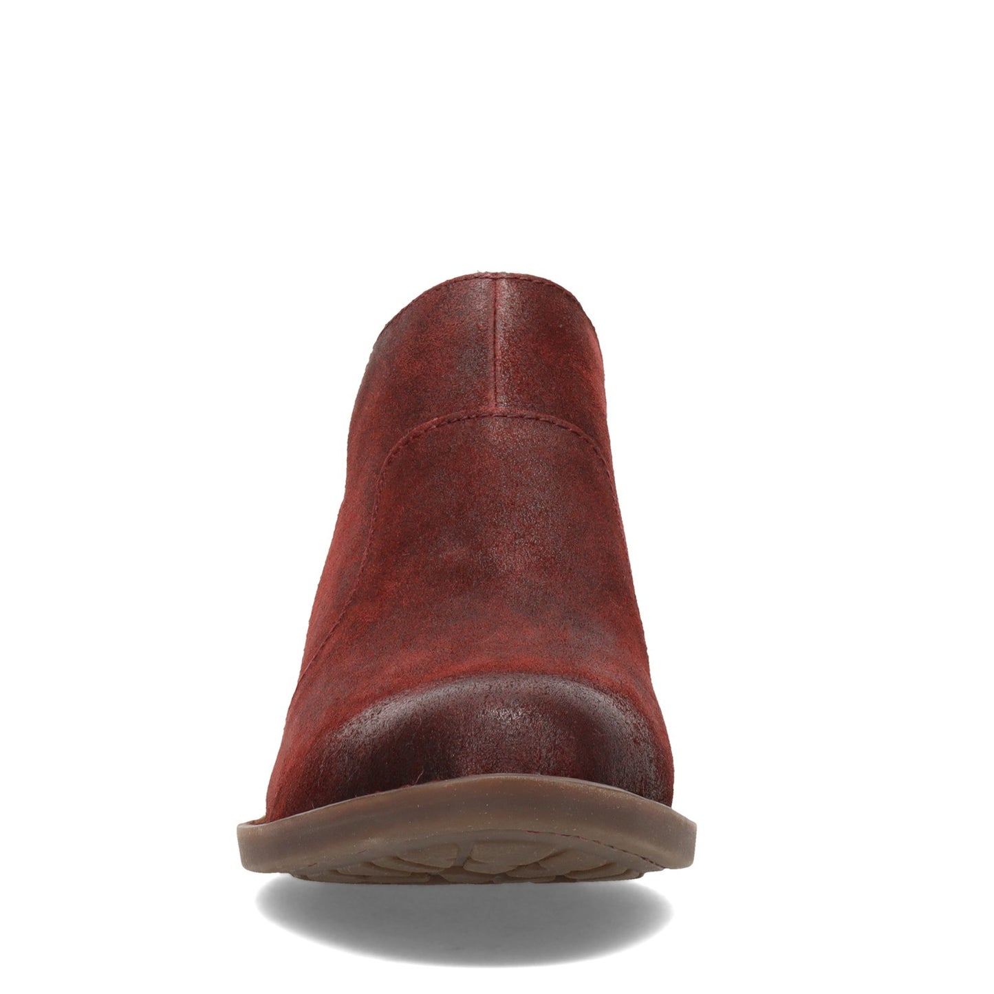 Peltz Shoes Women's Born Kerri Ankle Boot Red BR0012044