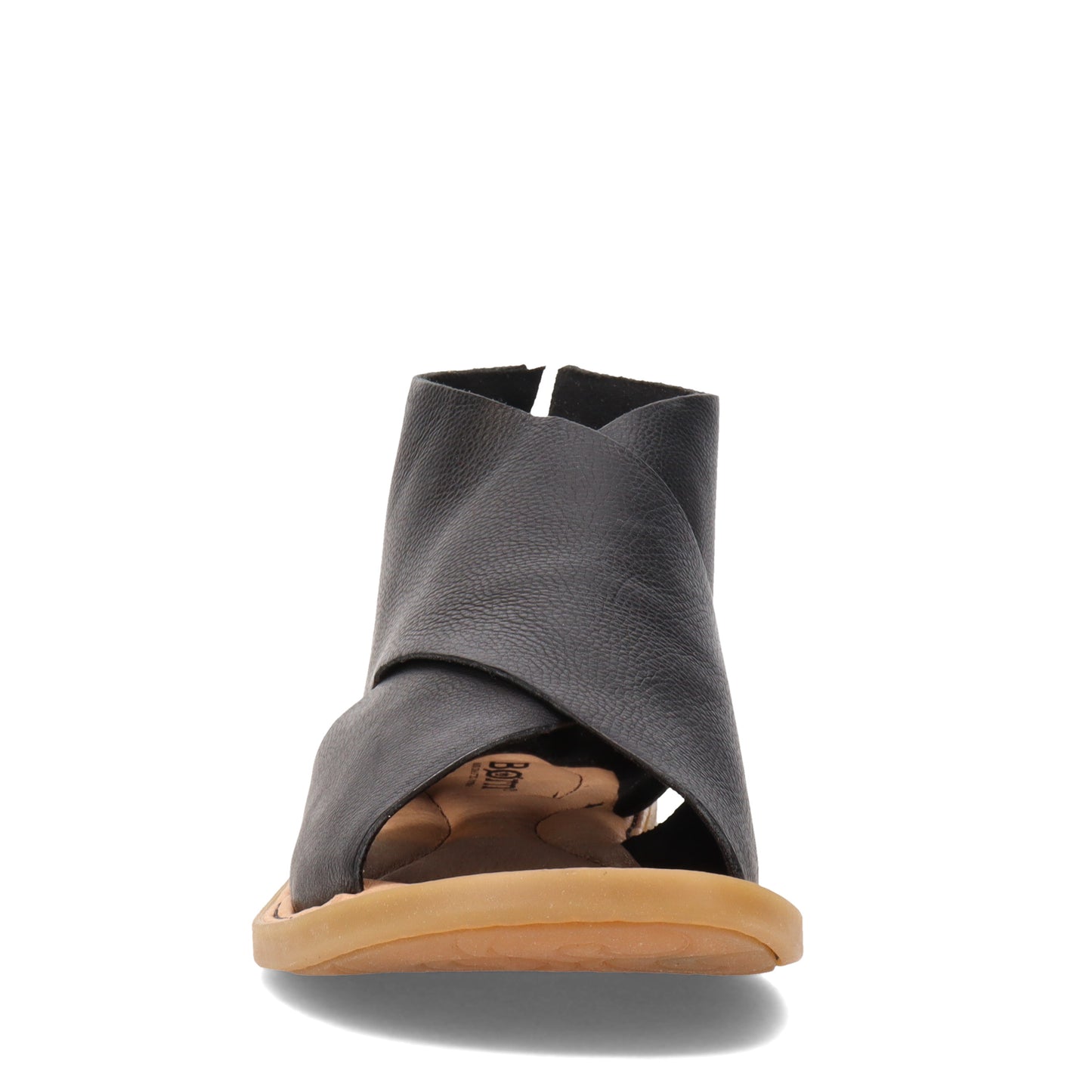 Peltz Shoes Women's Born Iwa Sandal Black Natural BR0018400