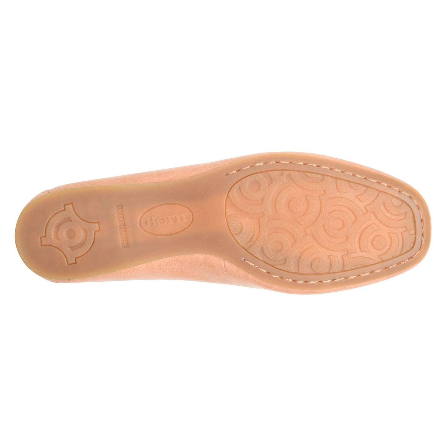 Peltz Shoes Women's Born Brin Flat Natural BR0018775