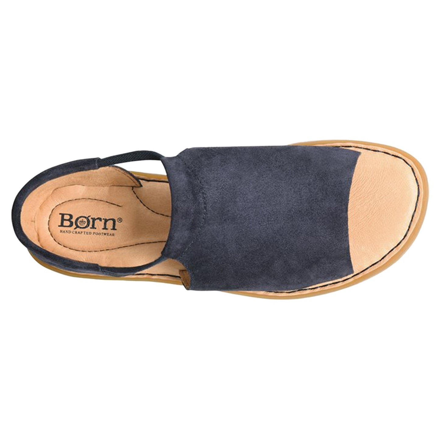 Peltz Shoes Women's Born Cove Modern Sandal Navy BR0019534
