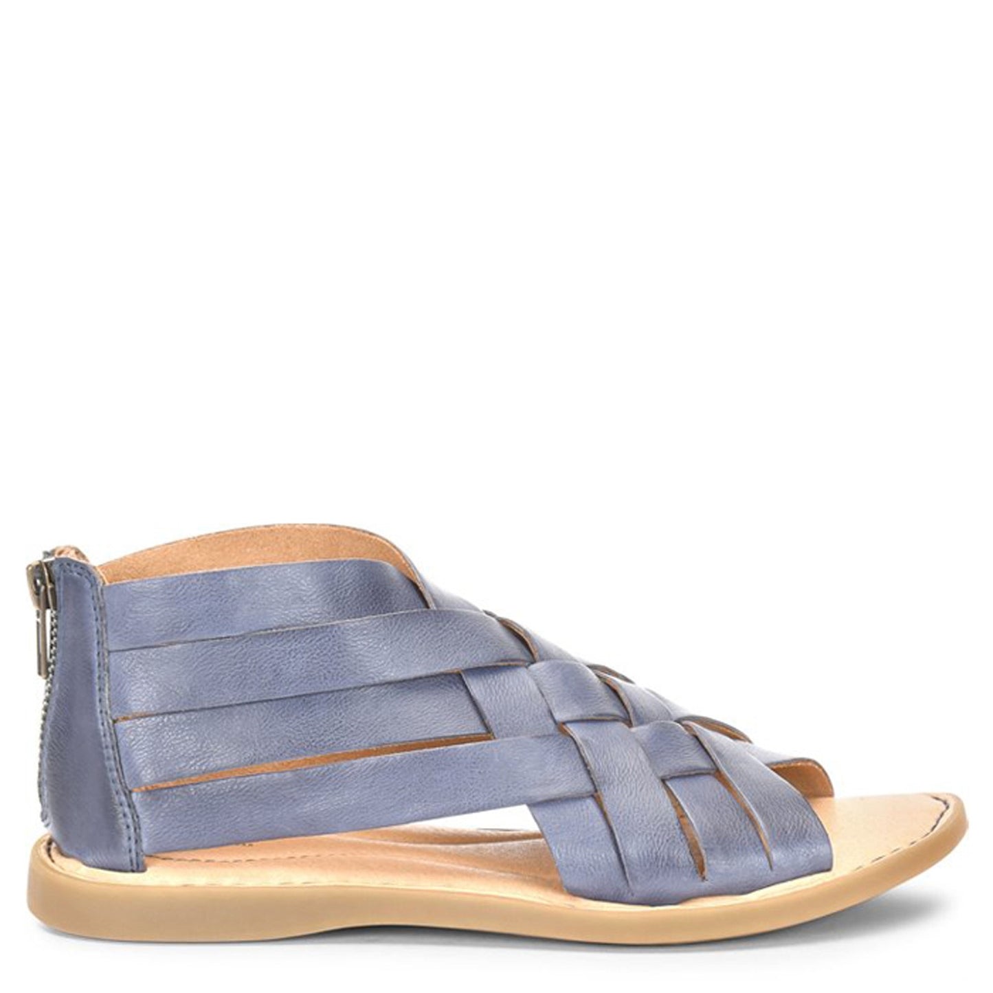 Peltz Shoes Women's Born Iwa Sandal Navy Weave BR0032934