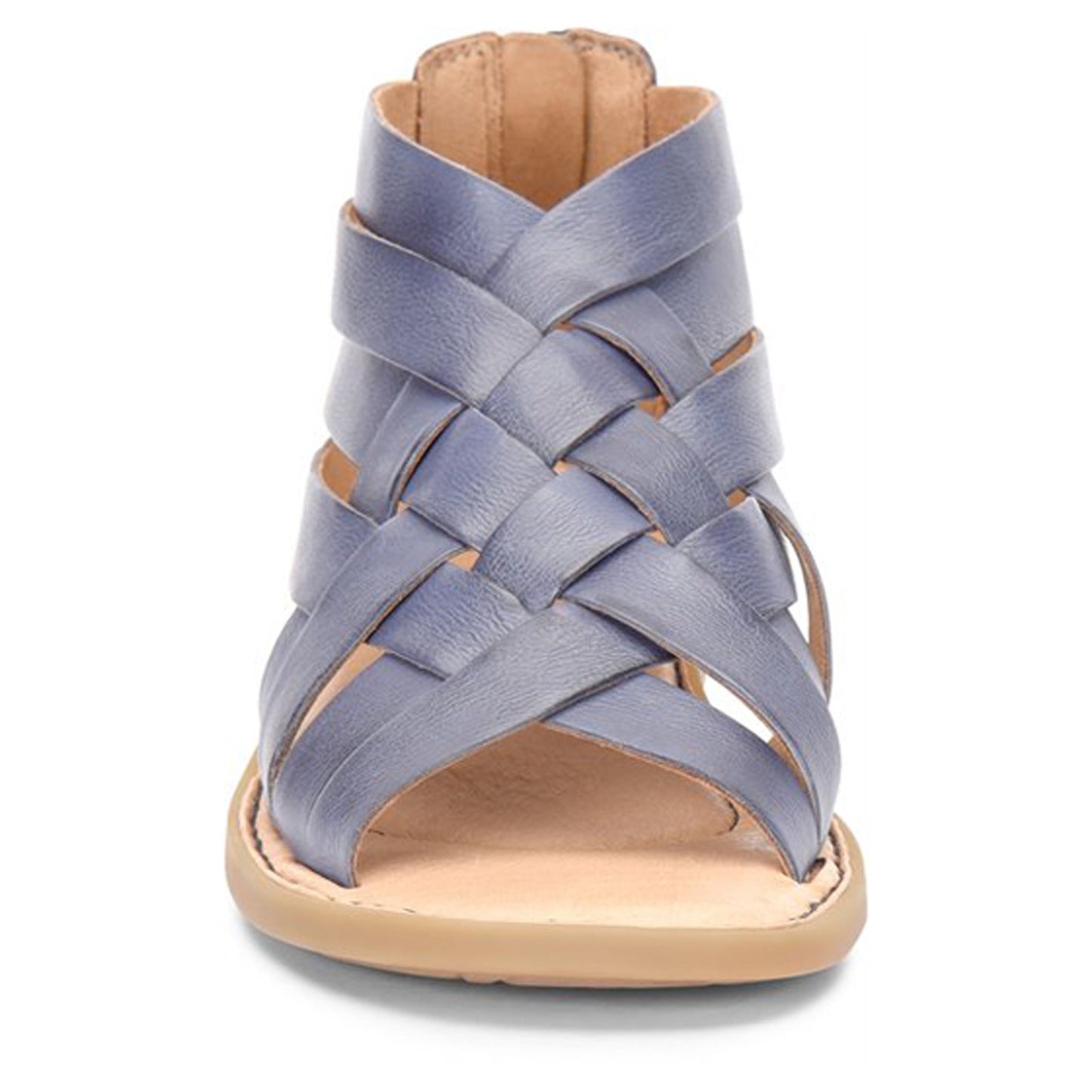 Peltz Shoes Women's Born Iwa Sandal Navy Weave BR0032934
