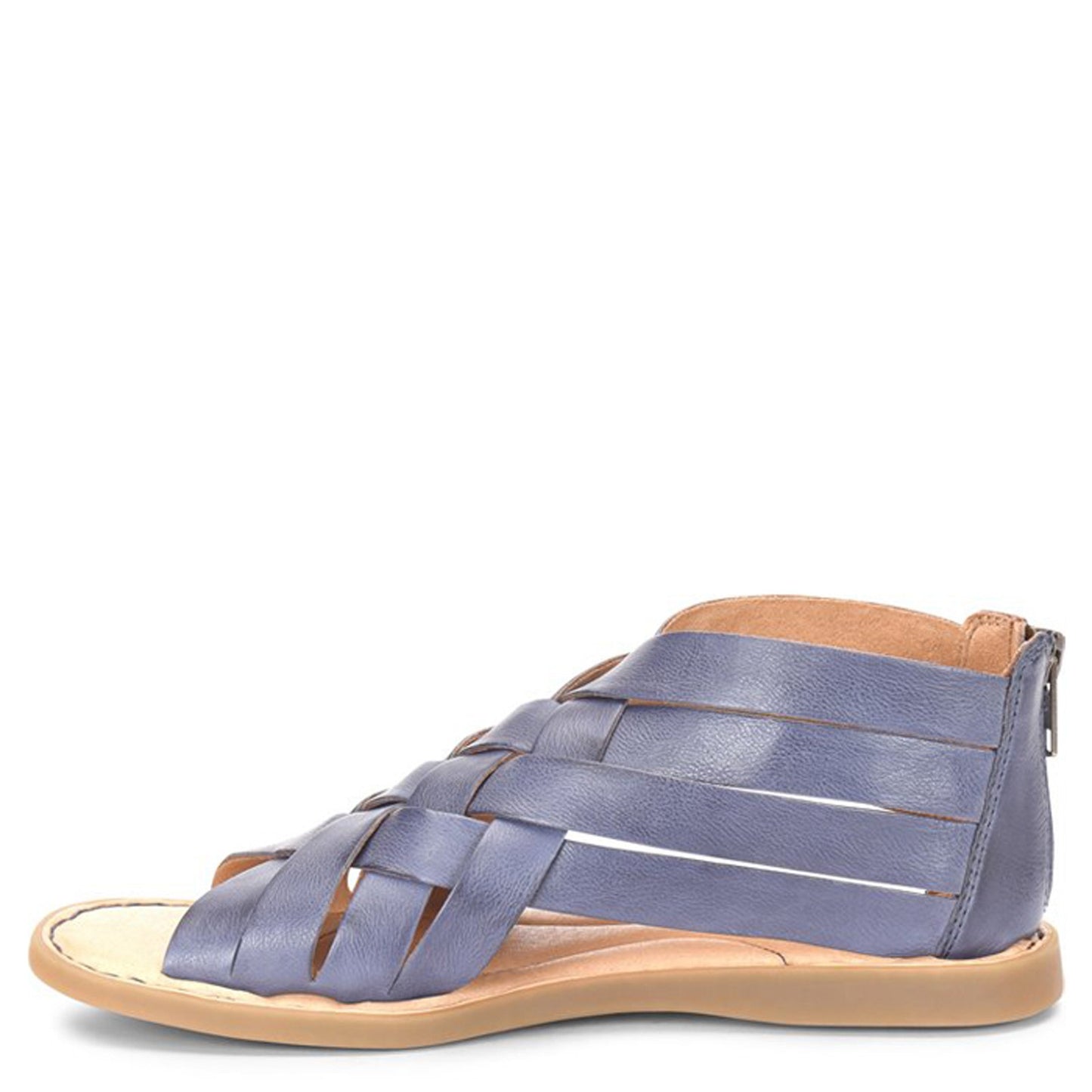 Peltz Shoes Women's Born Iwa Sandal Navy Weave BR0032934
