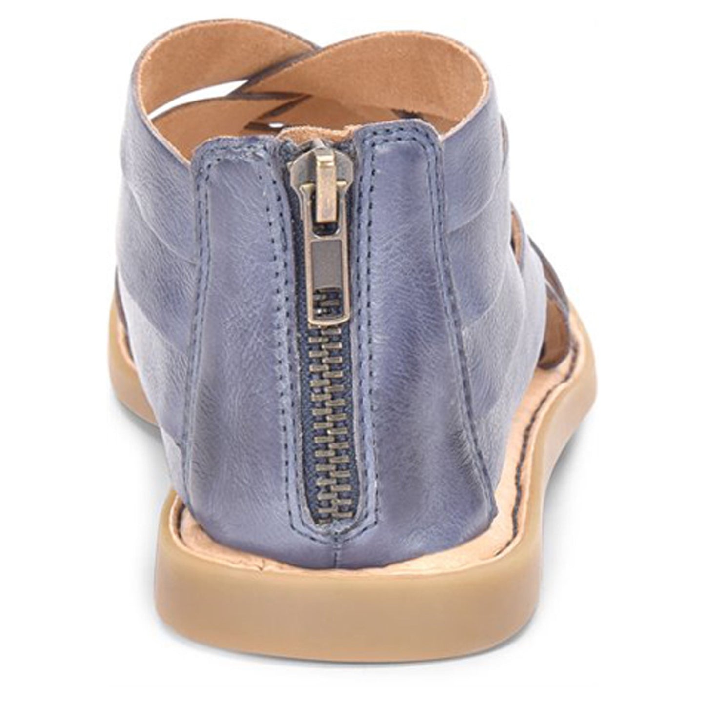 Peltz Shoes Women's Born Iwa Sandal Navy Weave BR0032934