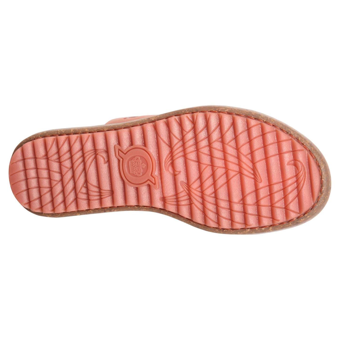 Peltz Shoes Women's Born Morena Sandal Orange BR0033908