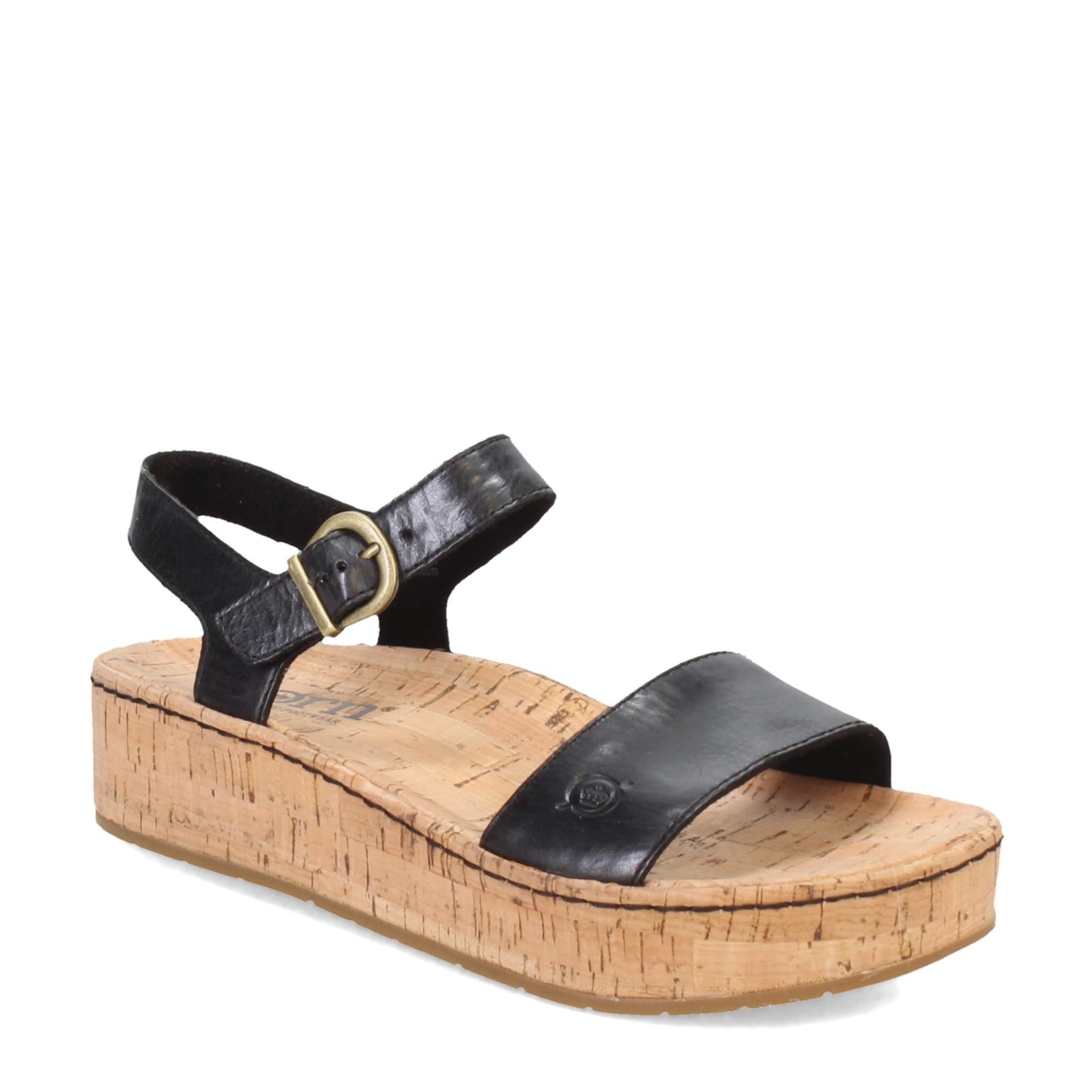 Peltz Shoes Women's Born Sari Sandal BLACK BR0035503