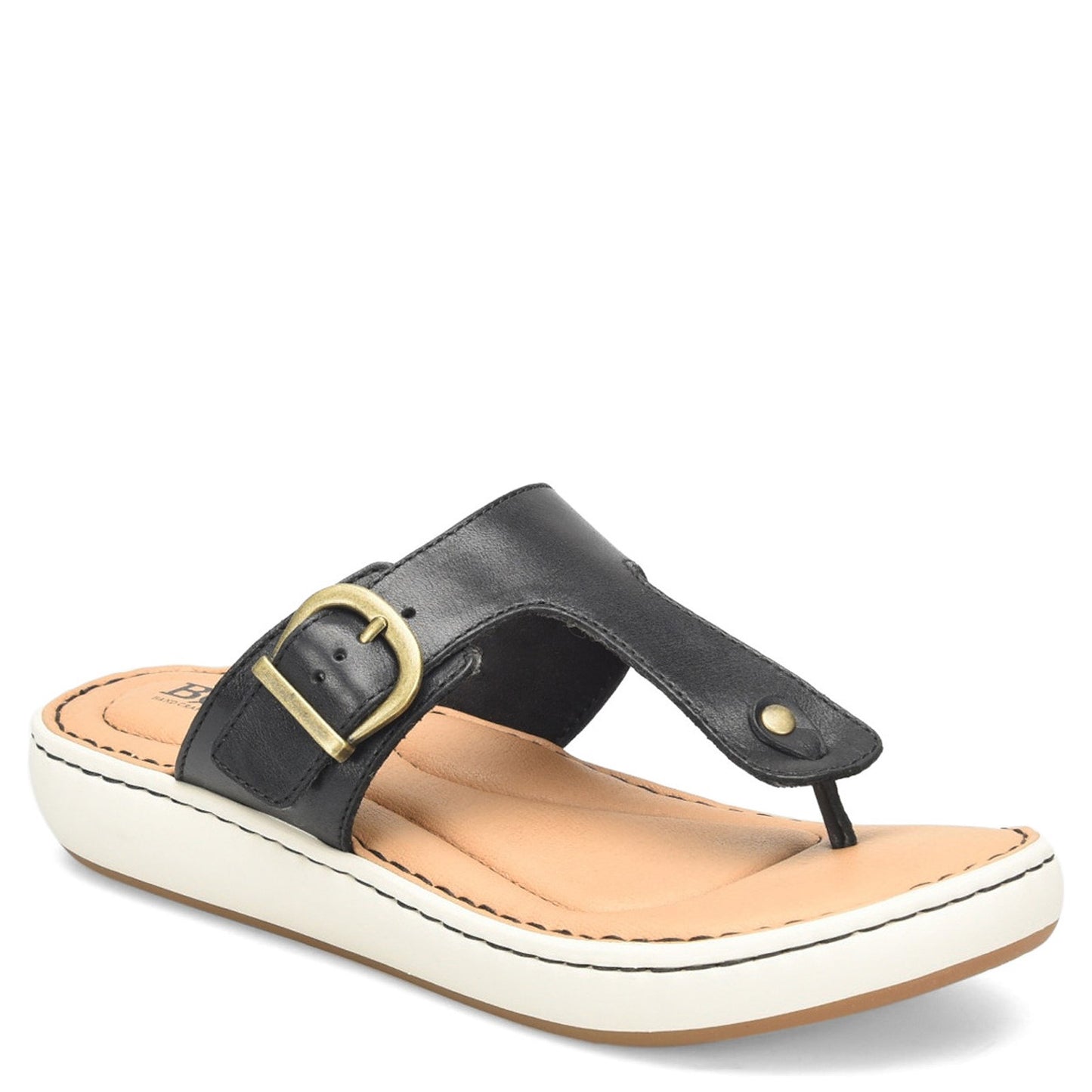 Peltz Shoes Women's Born Jules Sandal Black BR0036603
